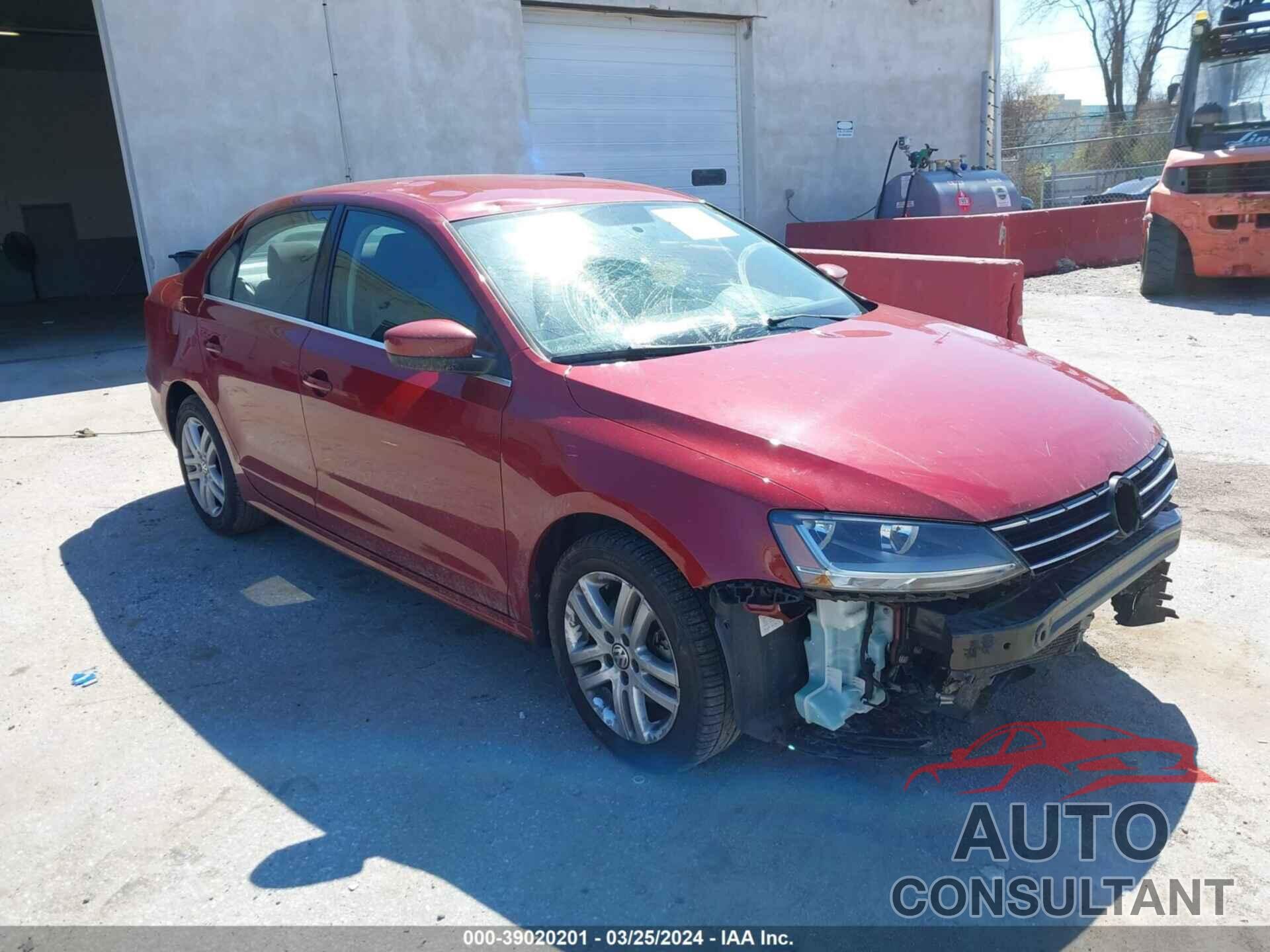 VOLKSWAGEN JETTA 2017 - 3VW2B7AJ3HM275533