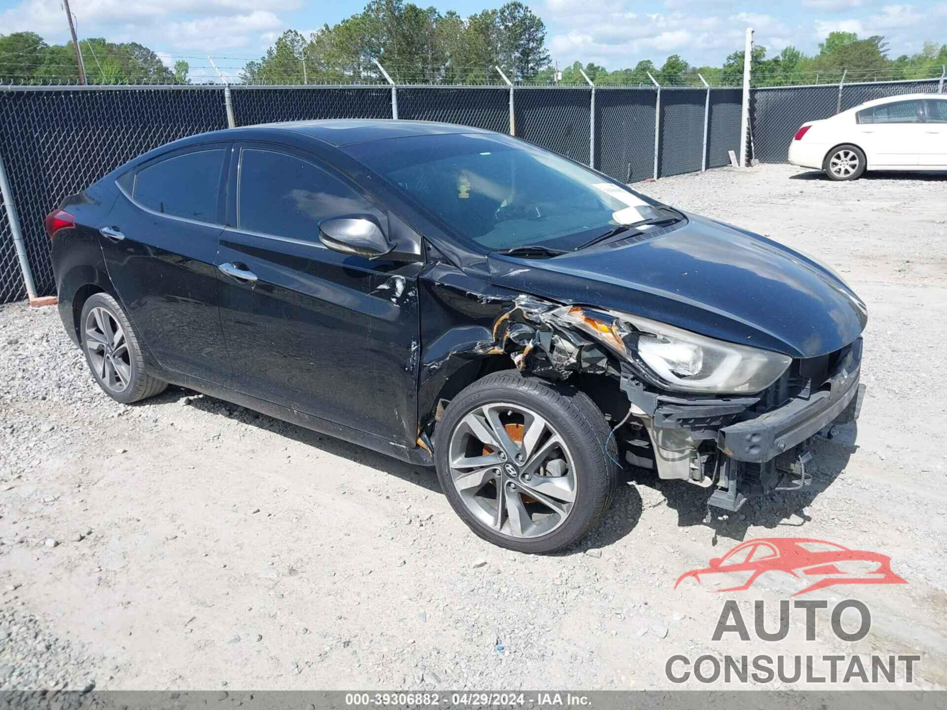 HYUNDAI ELANTRA 2016 - KMHDH4AE8GU594105