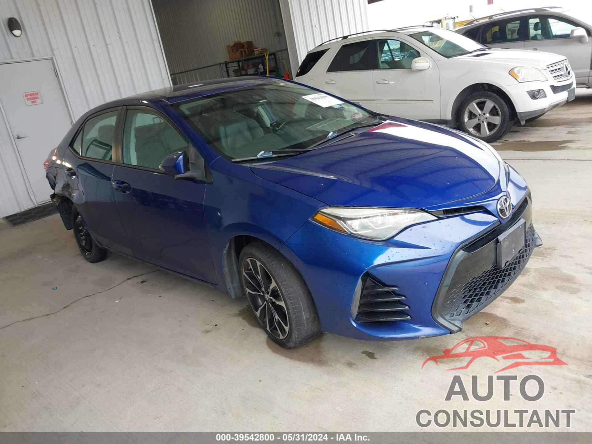 TOYOTA COROLLA 2017 - 5YFBURHE7HP695726