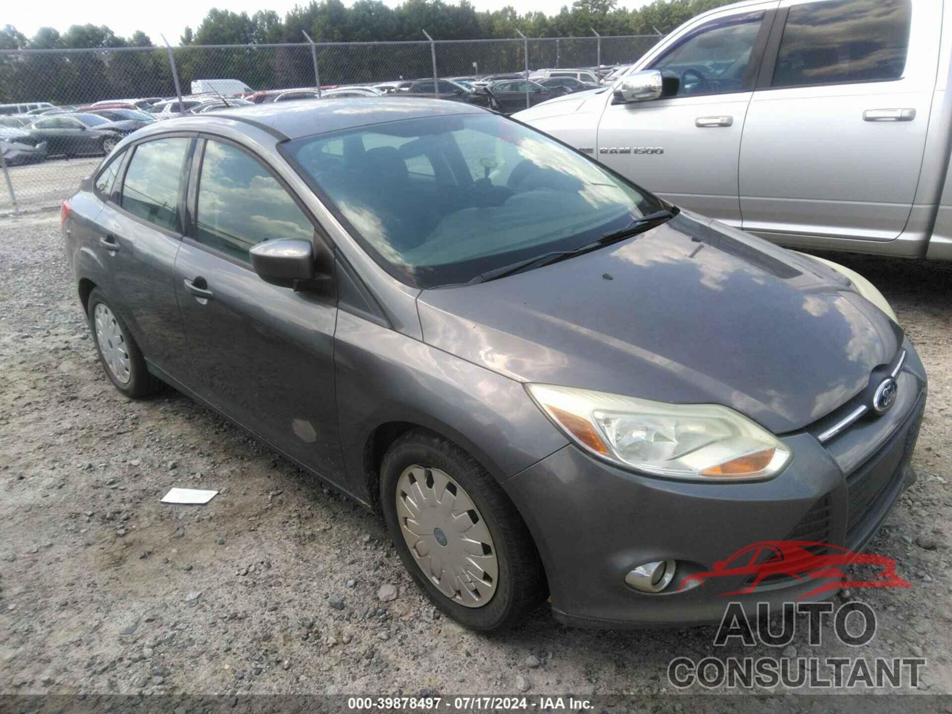 FORD FOCUS 2012 - 1FAHP3F2XCL384788