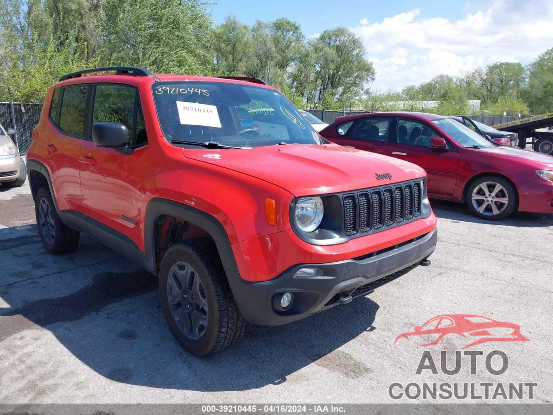 JEEP RENEGADE 2019 - ZACNJBAB8KPK28918