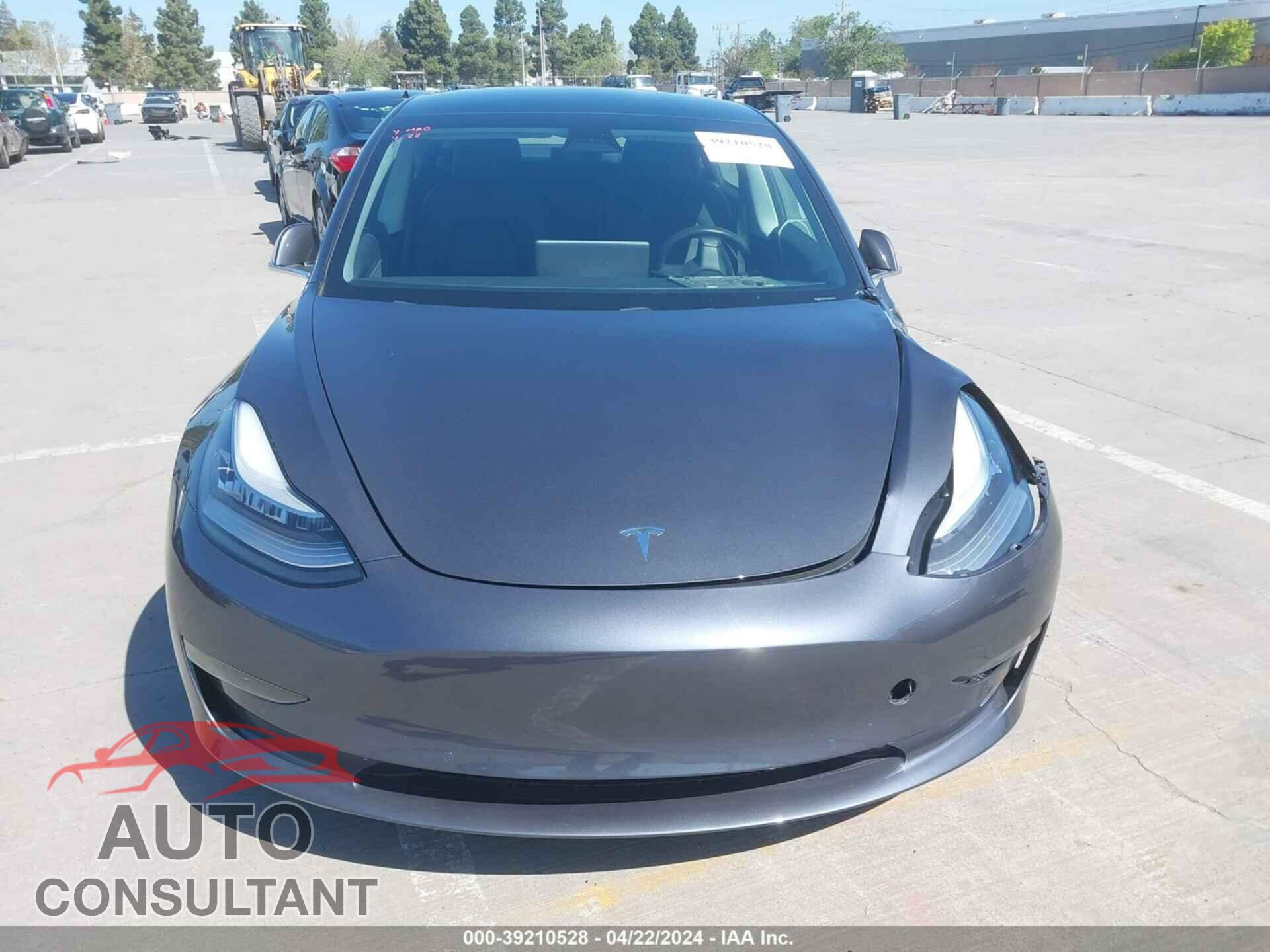 TESLA MODEL 3 2019 - 5YJ3E1EB7KF386189
