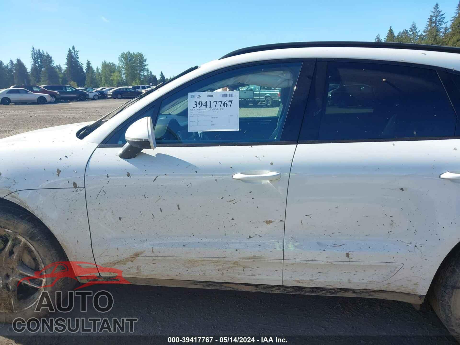 PORSCHE MACAN 2021 - WP1AA2A52MLB16505