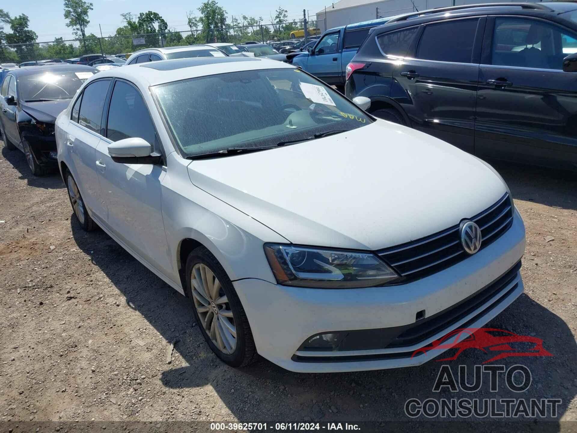 VOLKSWAGEN JETTA 2016 - 3VWL07AJ6GM213584