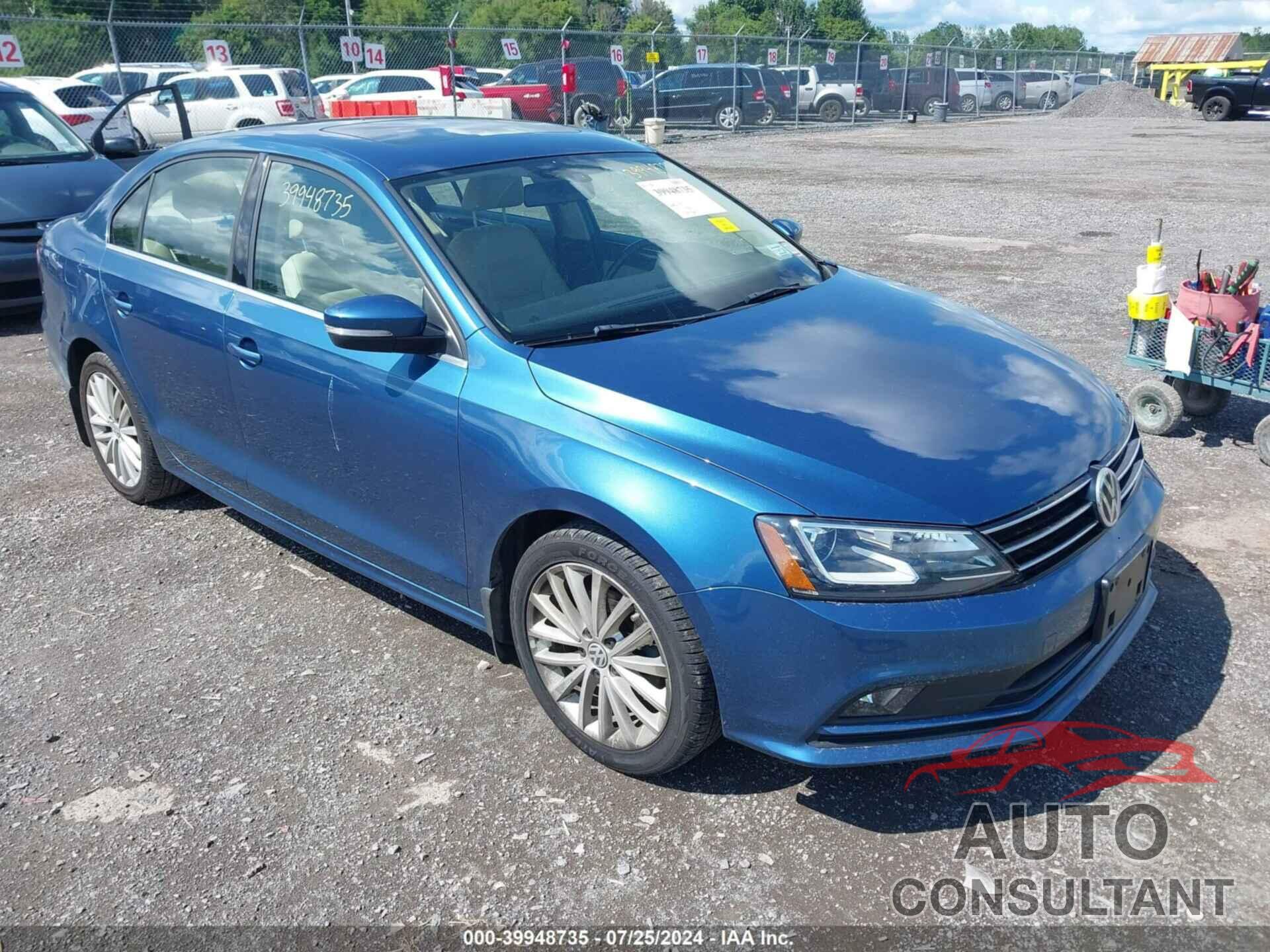 VOLKSWAGEN JETTA 2016 - 3VWL17AJ2GM240746