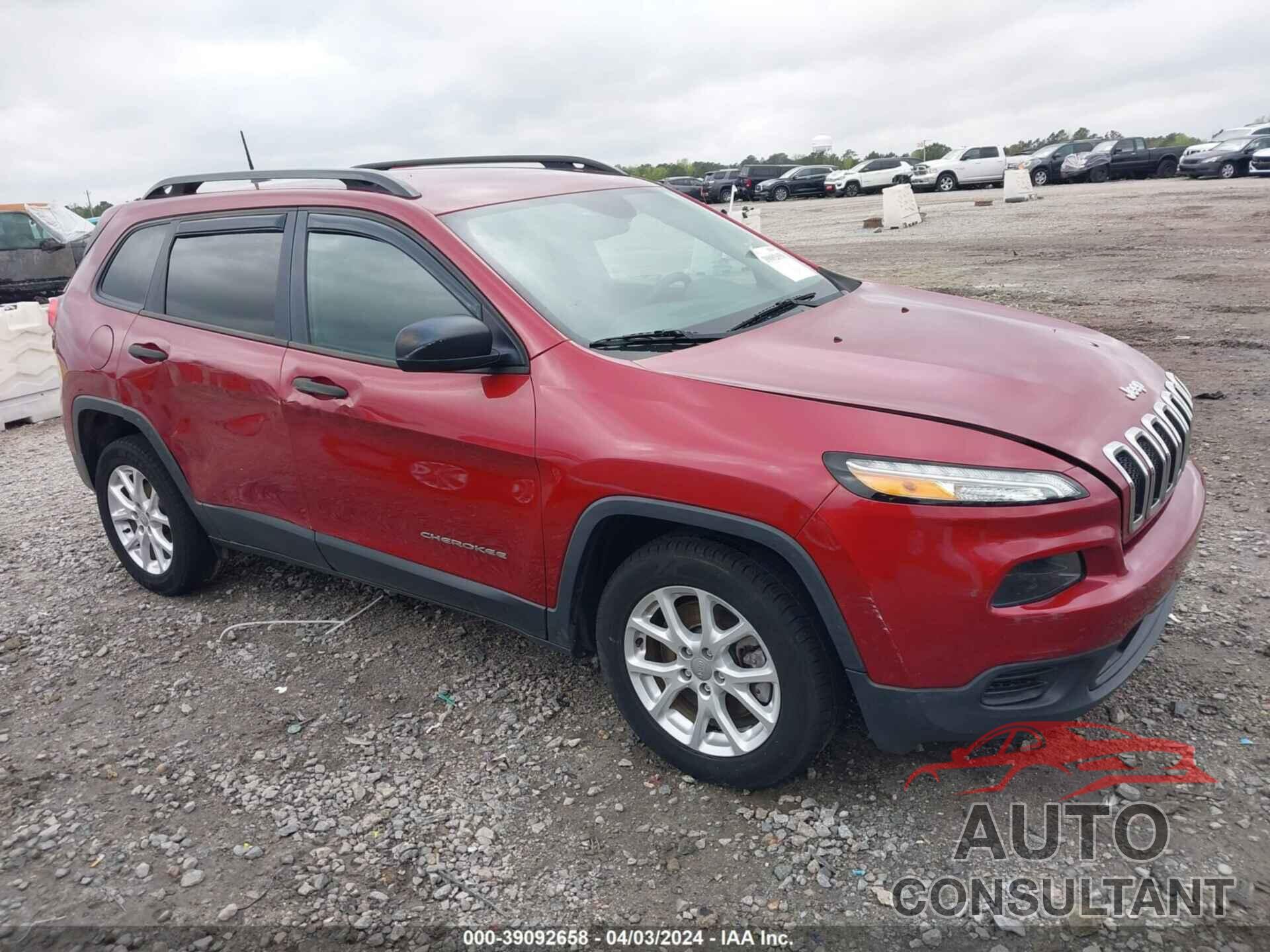 JEEP CHEROKEE 2016 - 1C4PJLAB1GW222647