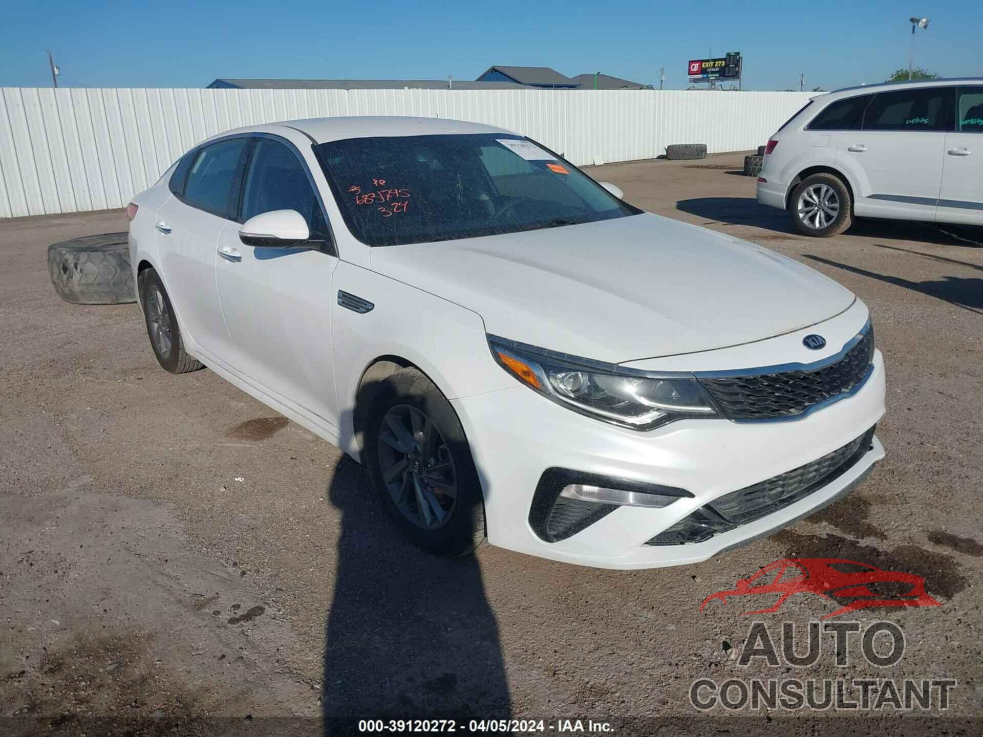 KIA OPTIMA 2020 - 5XXGT4L30LG385064