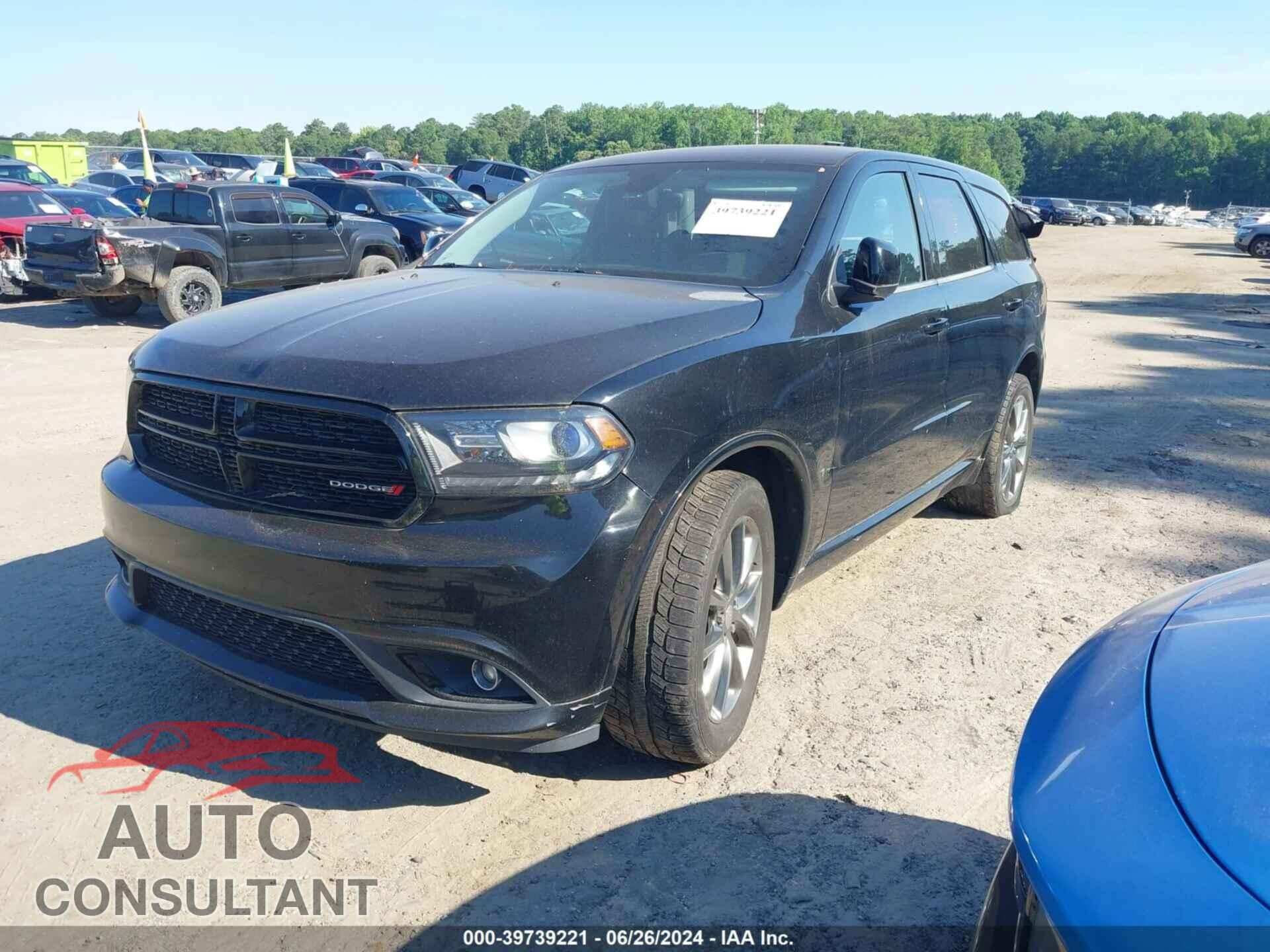 DODGE DURANGO 2017 - 1C4RDHDG0HC869547
