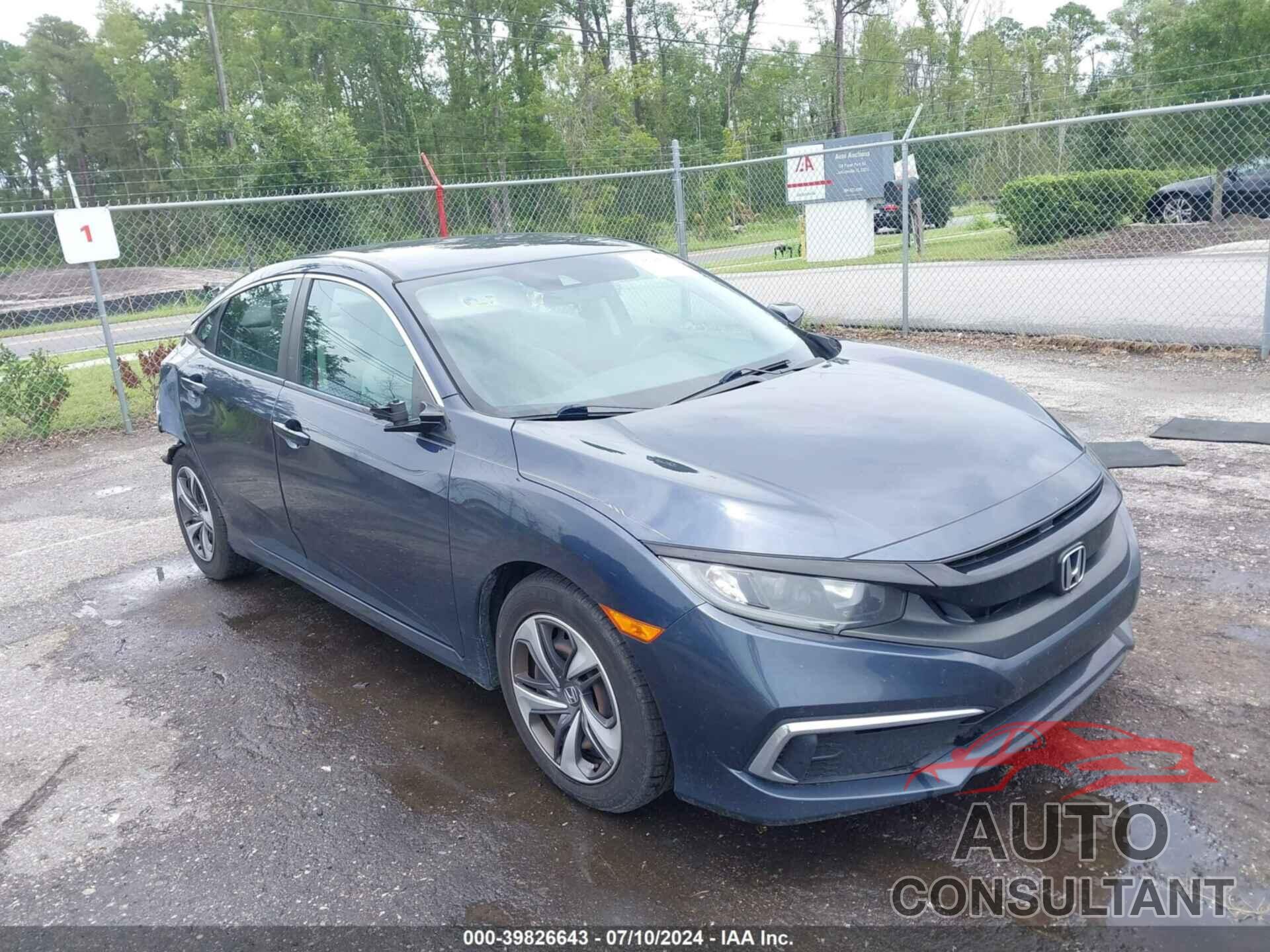 HONDA CIVIC 2020 - 19XFC2F69LE008683