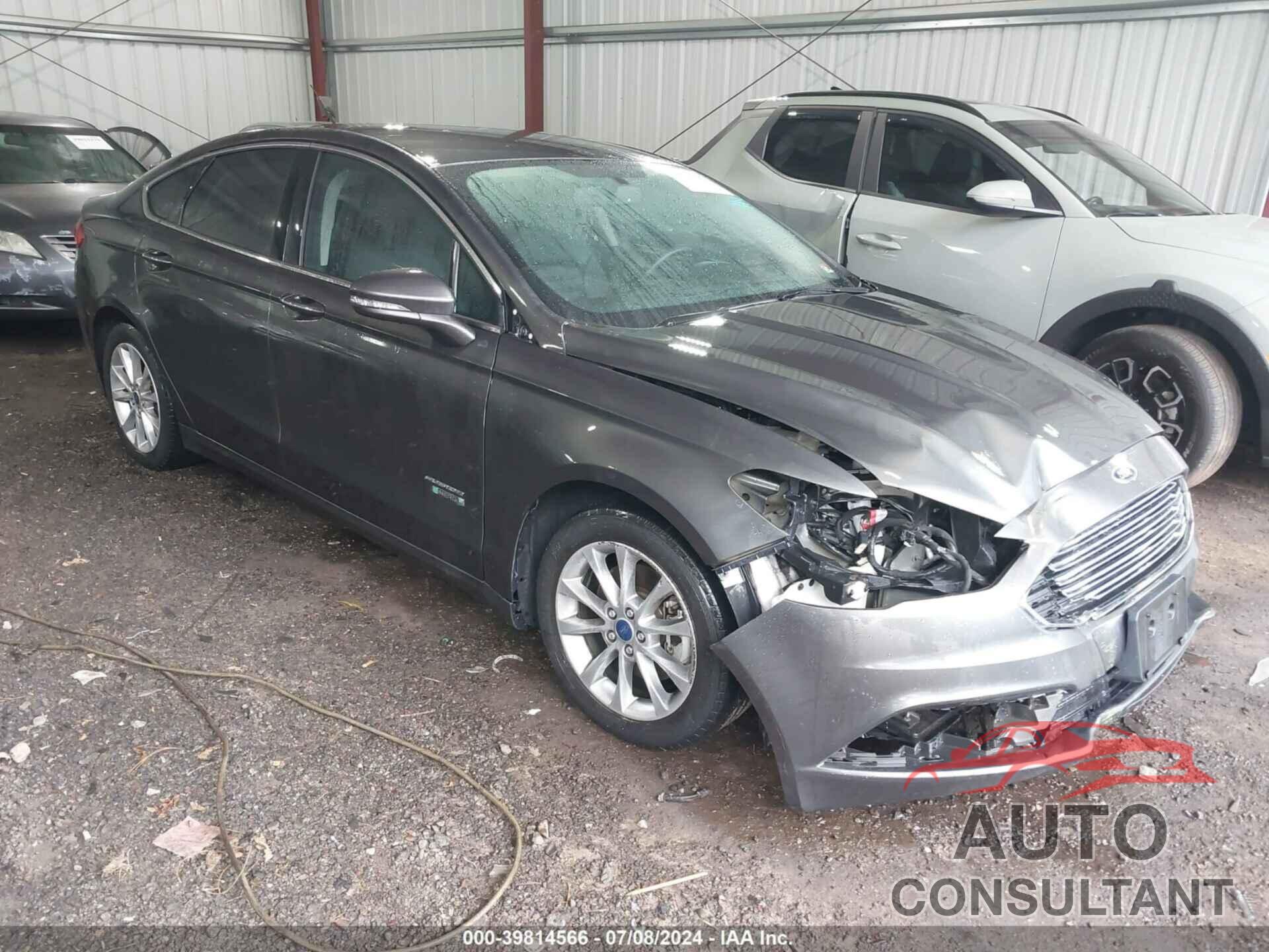 FORD FUSION ENERGI 2017 - 3FA6P0PU5HR240662