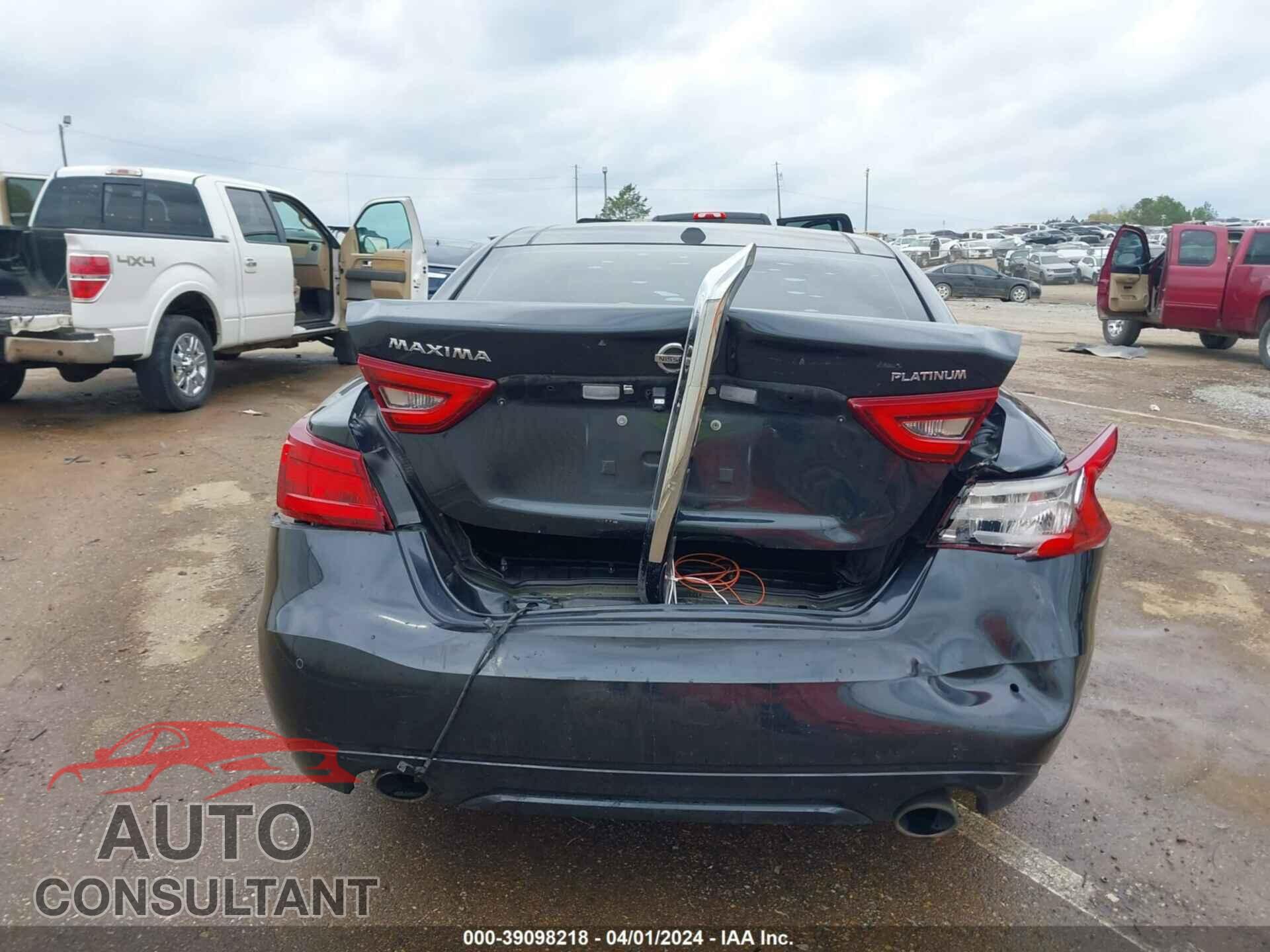 NISSAN MAXIMA 2017 - 1N4AA6AP4HC403155