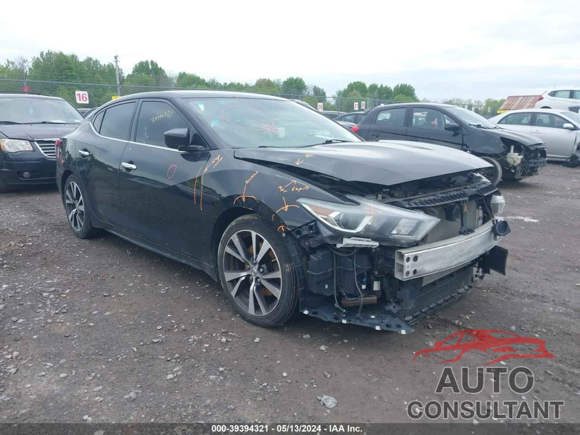 NISSAN MAXIMA 2016 - 1N4AA6AP4GC425753