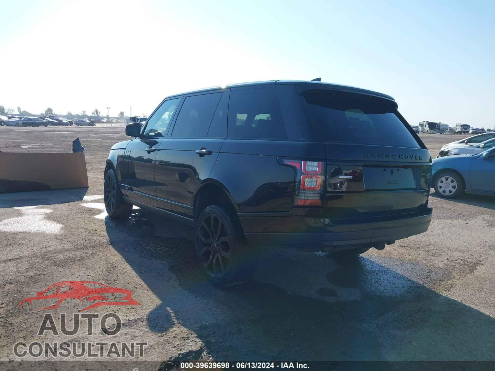 LAND ROVER RANGE ROVER 2017 - SALGS5FE0HA323181