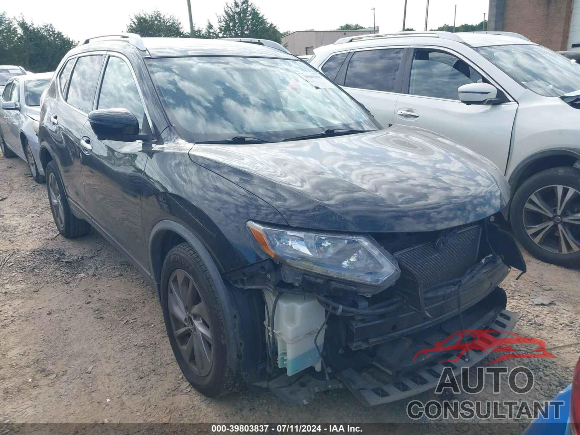 NISSAN ROGUE 2016 - KNMAT2MV2GP712850