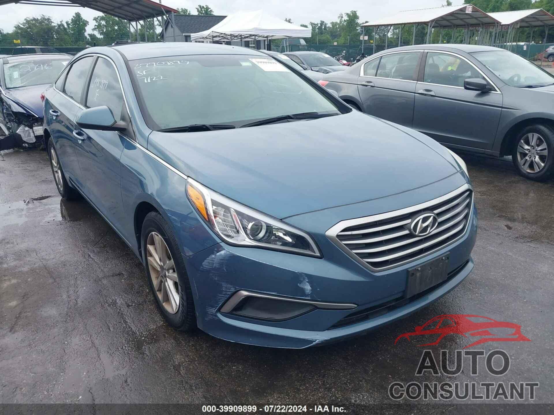 HYUNDAI SONATA 2017 - 5NPE24AF5HH482344