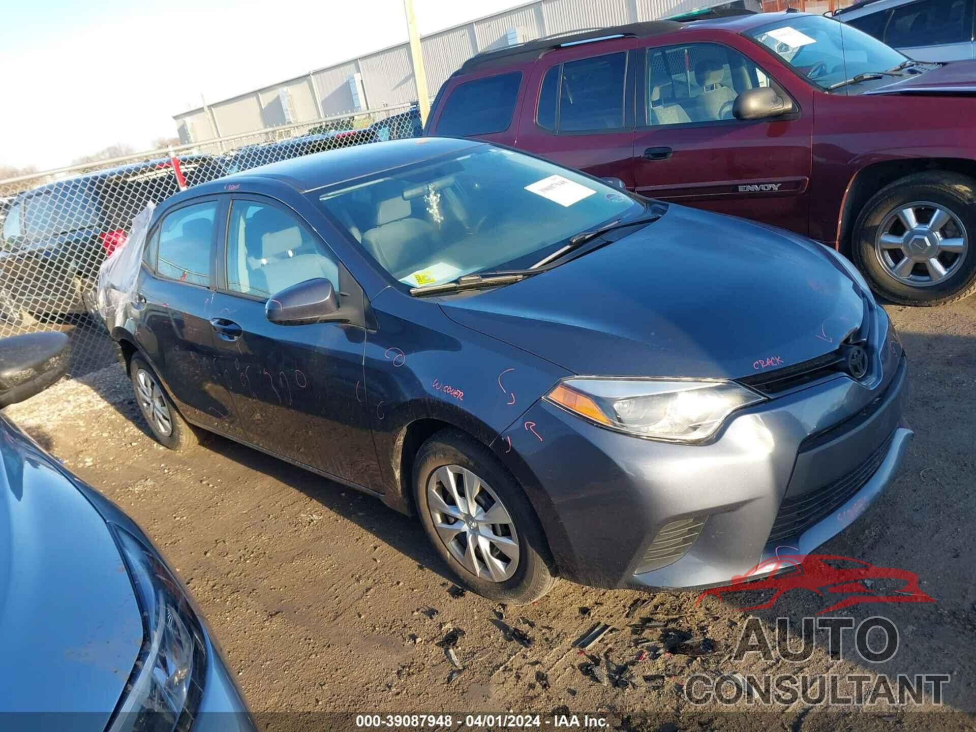 TOYOTA COROLLA 2016 - 5YFBURHEXGP545866