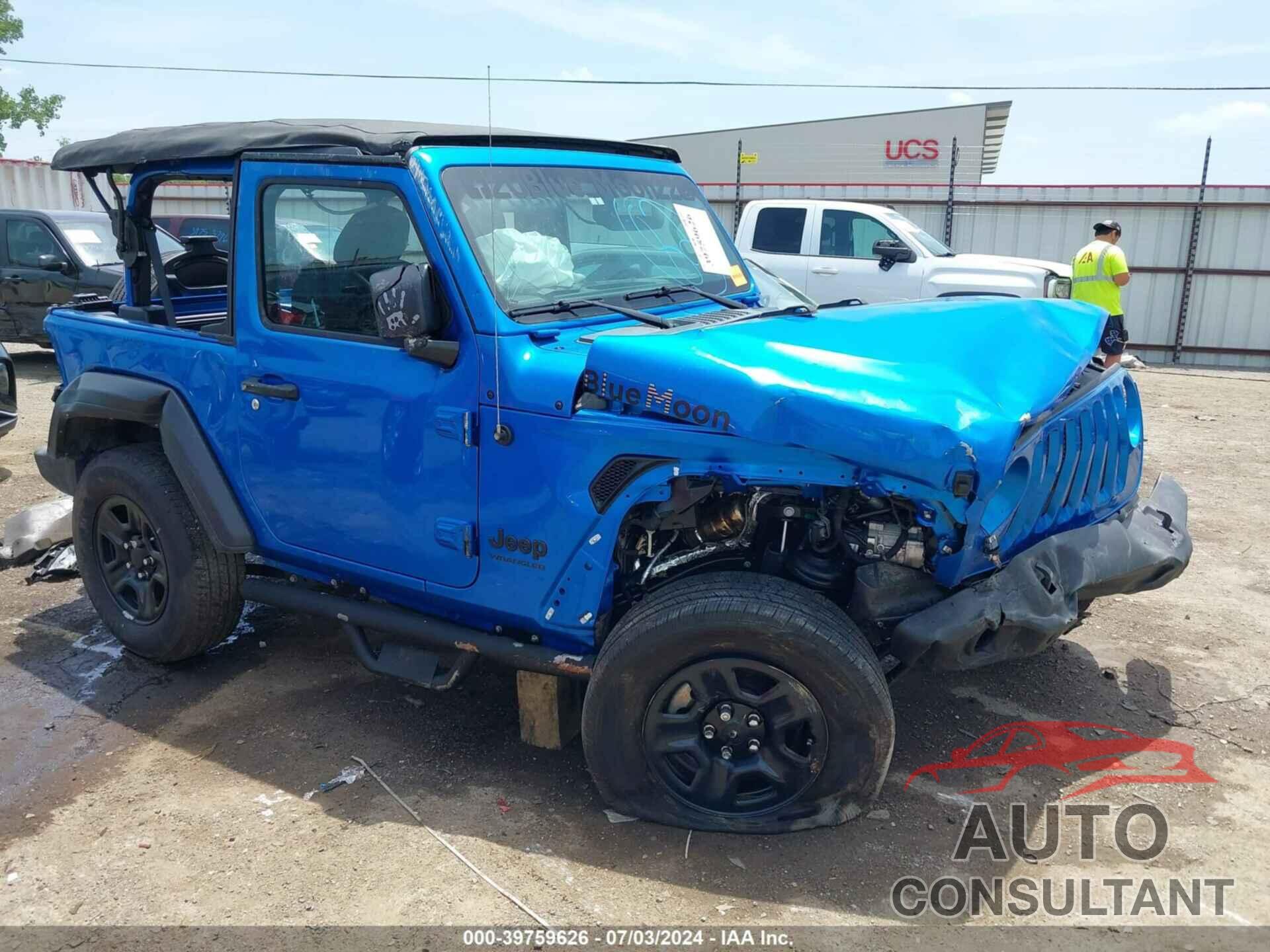 JEEP WRANGLER 2022 - 1C4HJXAG2NW261753