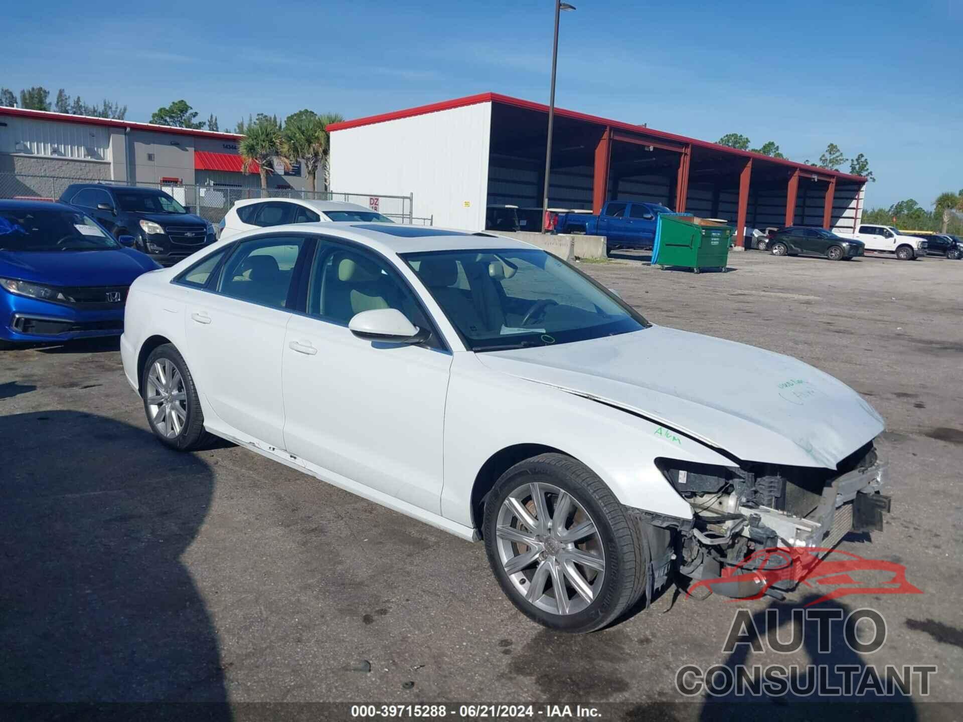 AUDI A6 2016 - WAUCFAFC2GN078809