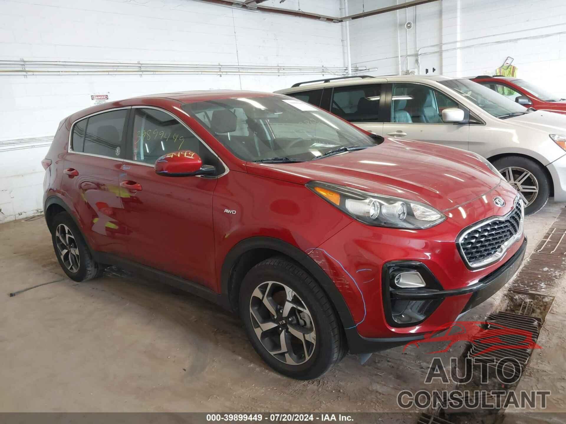 KIA SPORTAGE 2022 - KNDPMCAC5N7993989