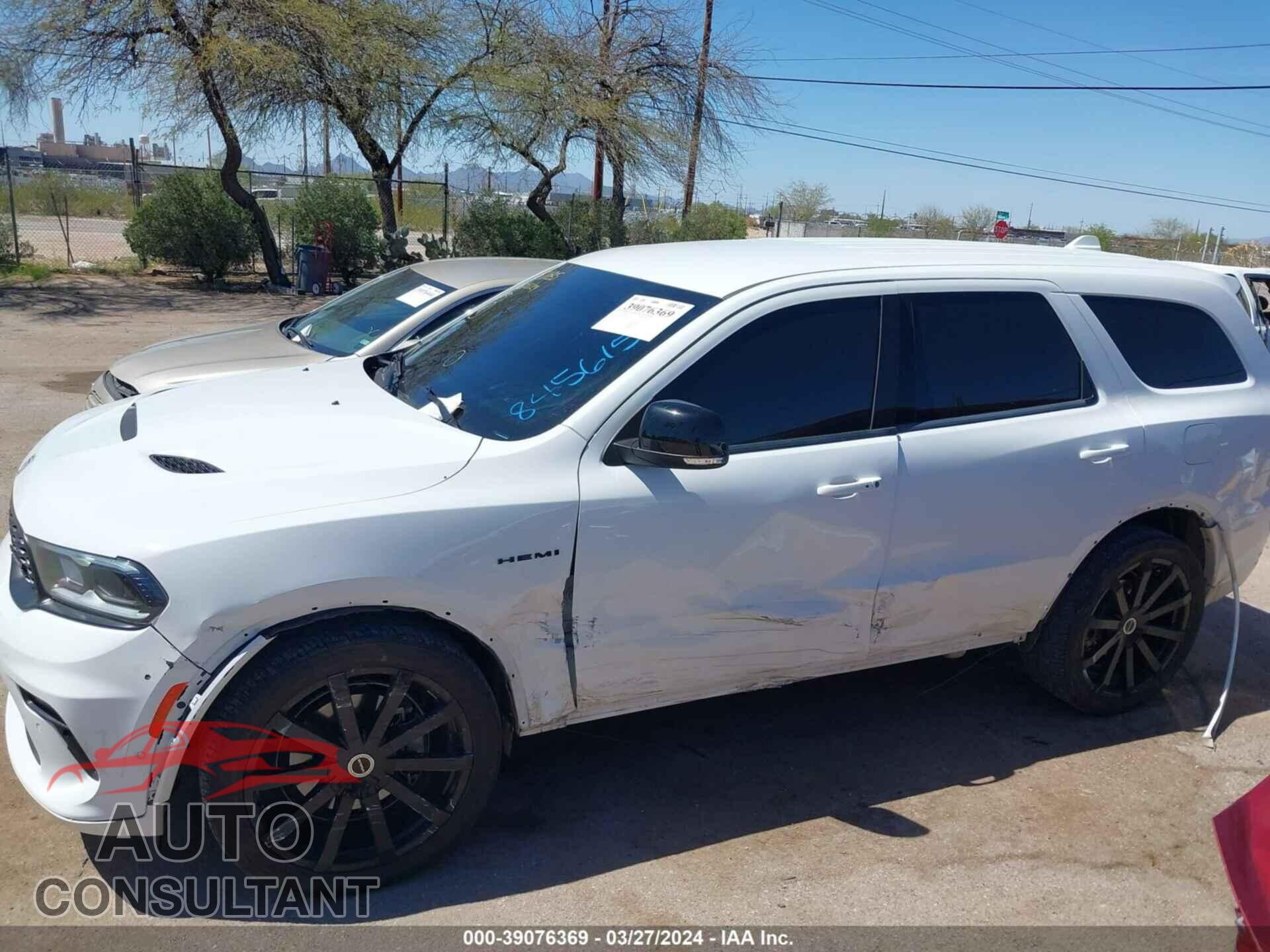 DODGE DURANGO 2021 - 1C4SDHCT0MC845615