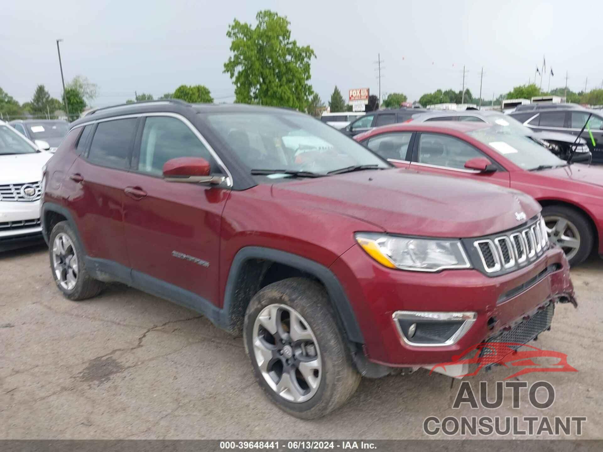 JEEP COMPASS 2020 - 3C4NJDCB7LT251306