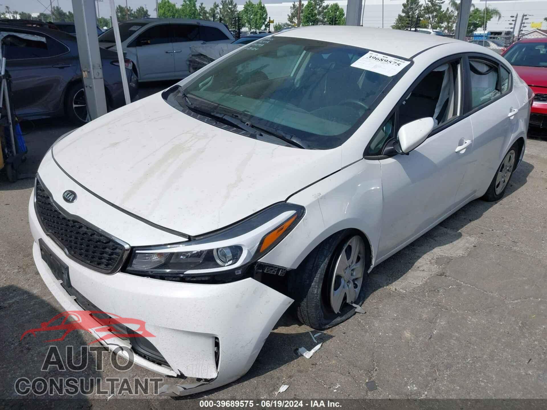 KIA FORTE 2017 - 3KPFL4A77HE088293