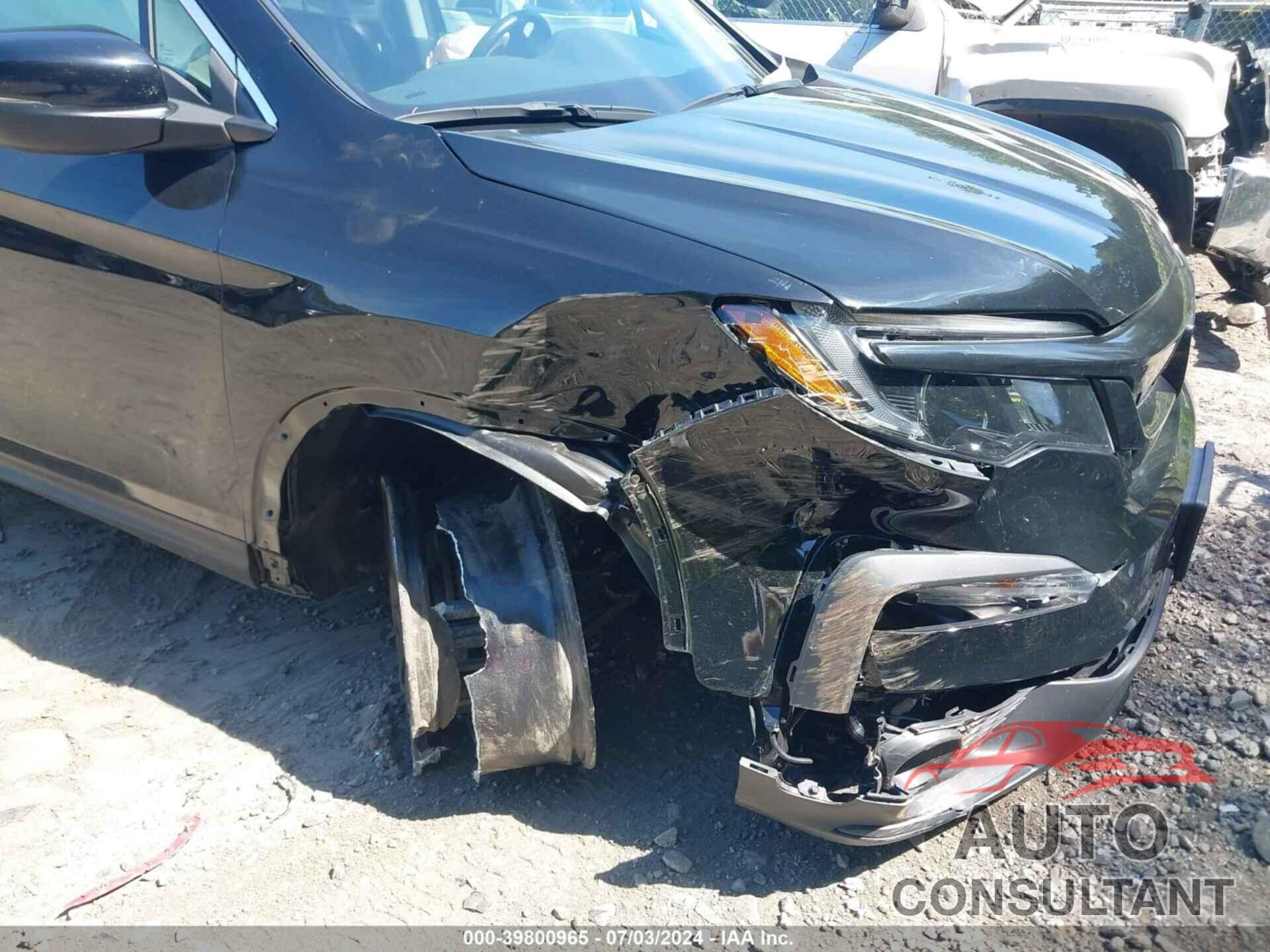 HONDA PILOT 2022 - 5FNYF6H22NB040969