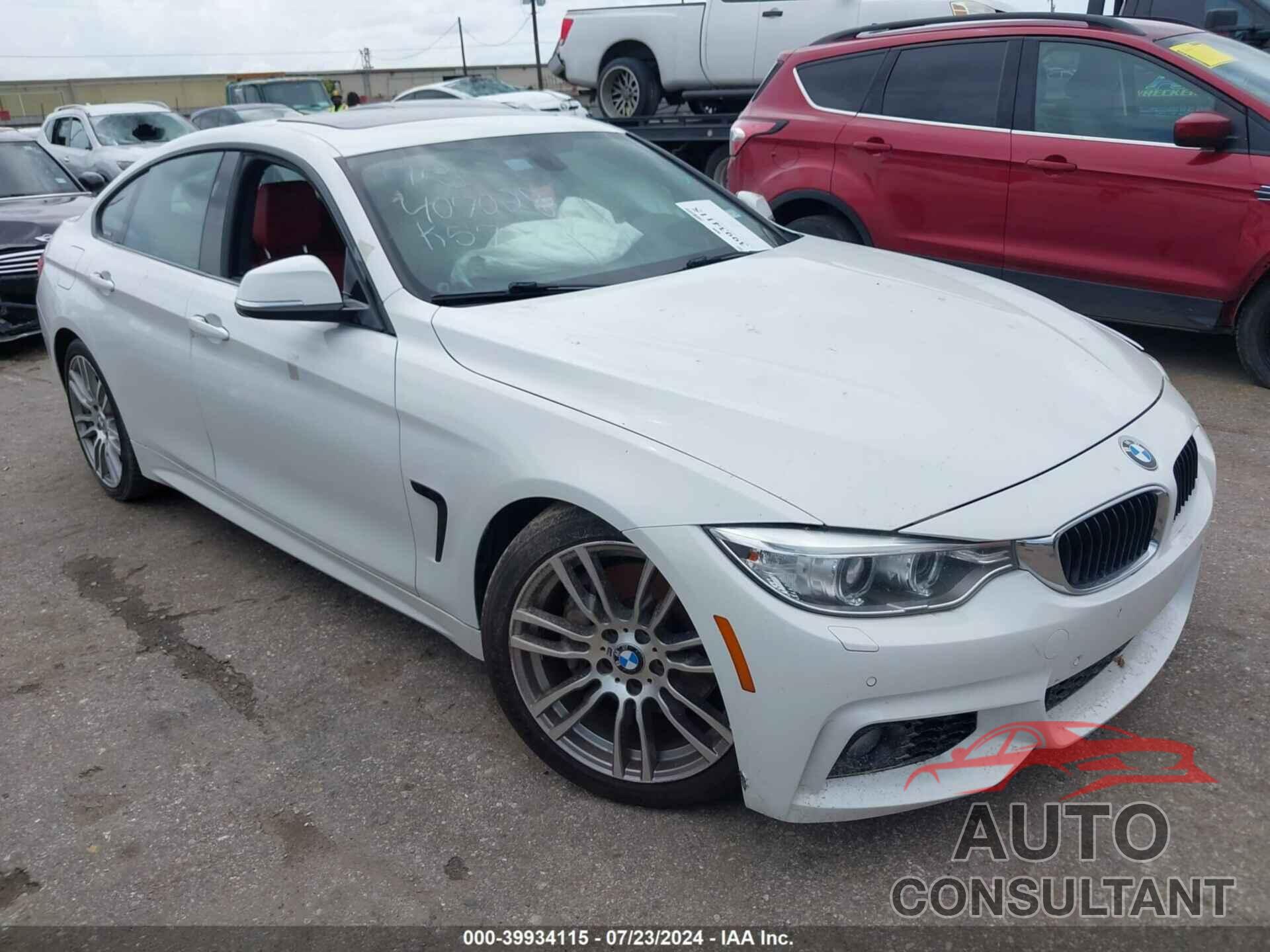 BMW 428I GRAN COUPE 2016 - WBA4A9C57GG505106