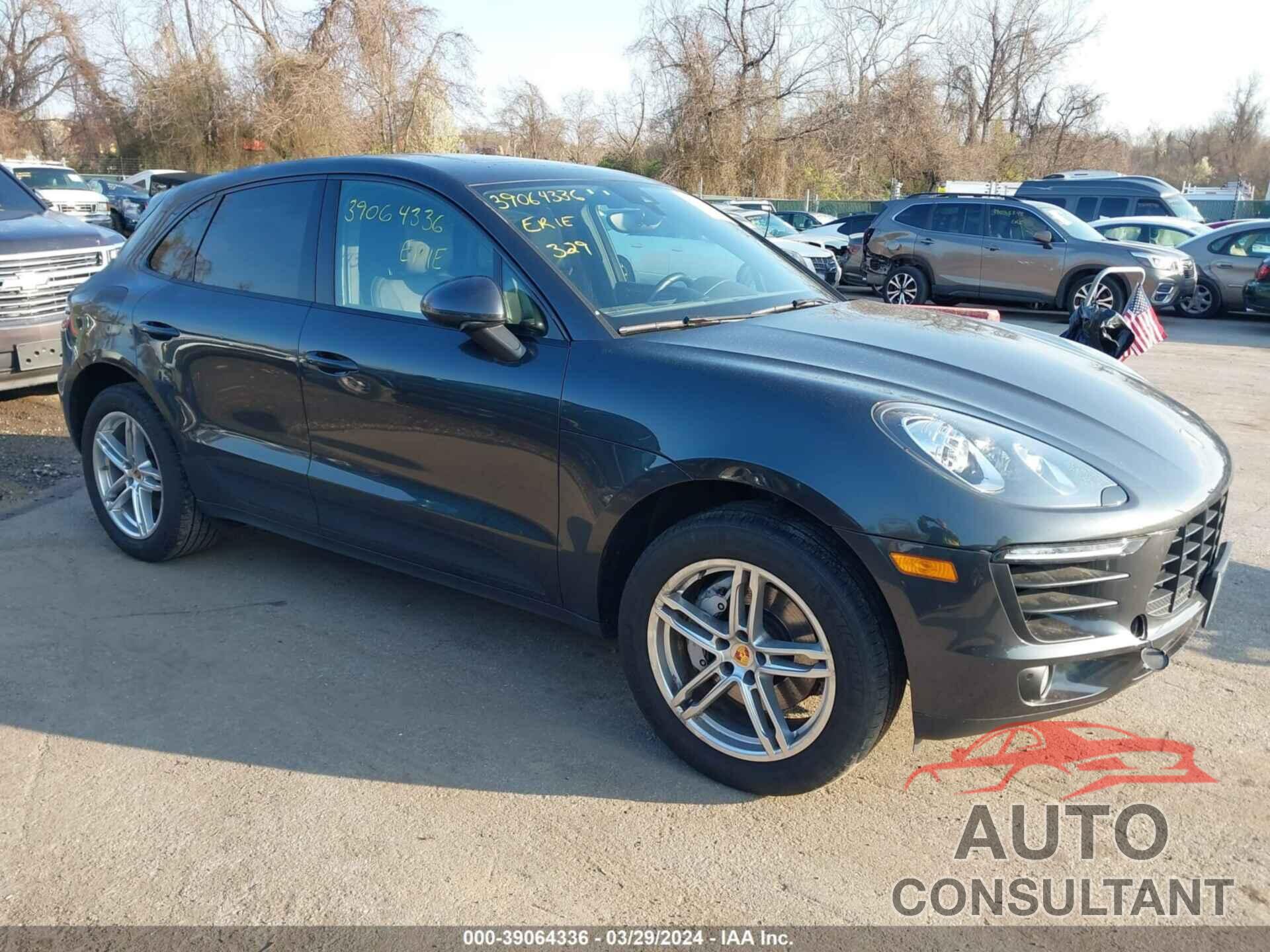 PORSCHE MACAN 2017 - WP1AB2A58HLB14440