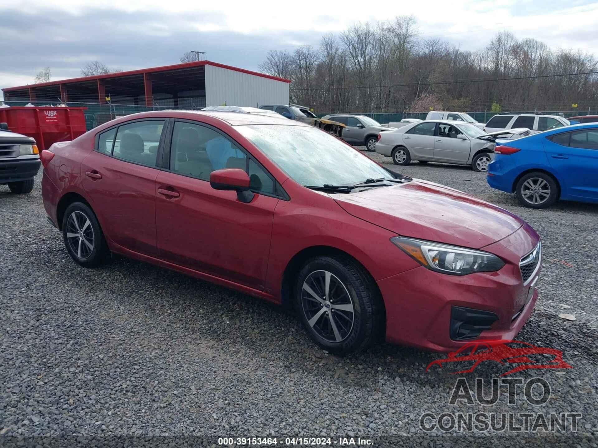 SUBARU IMPREZA 2019 - 4S3GKAD62K3621254