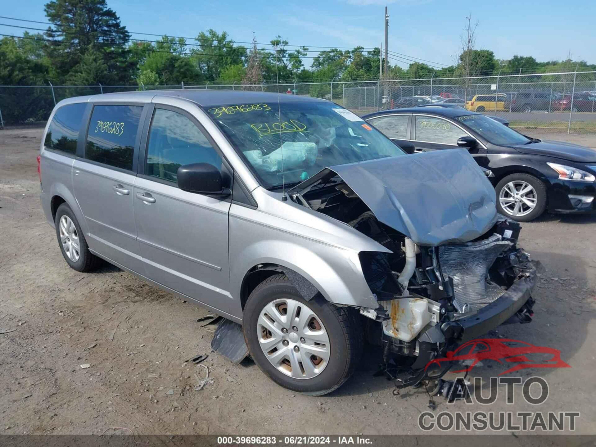 DODGE GRAND CARAVAN 2017 - 2C4RDGBG1HR605337