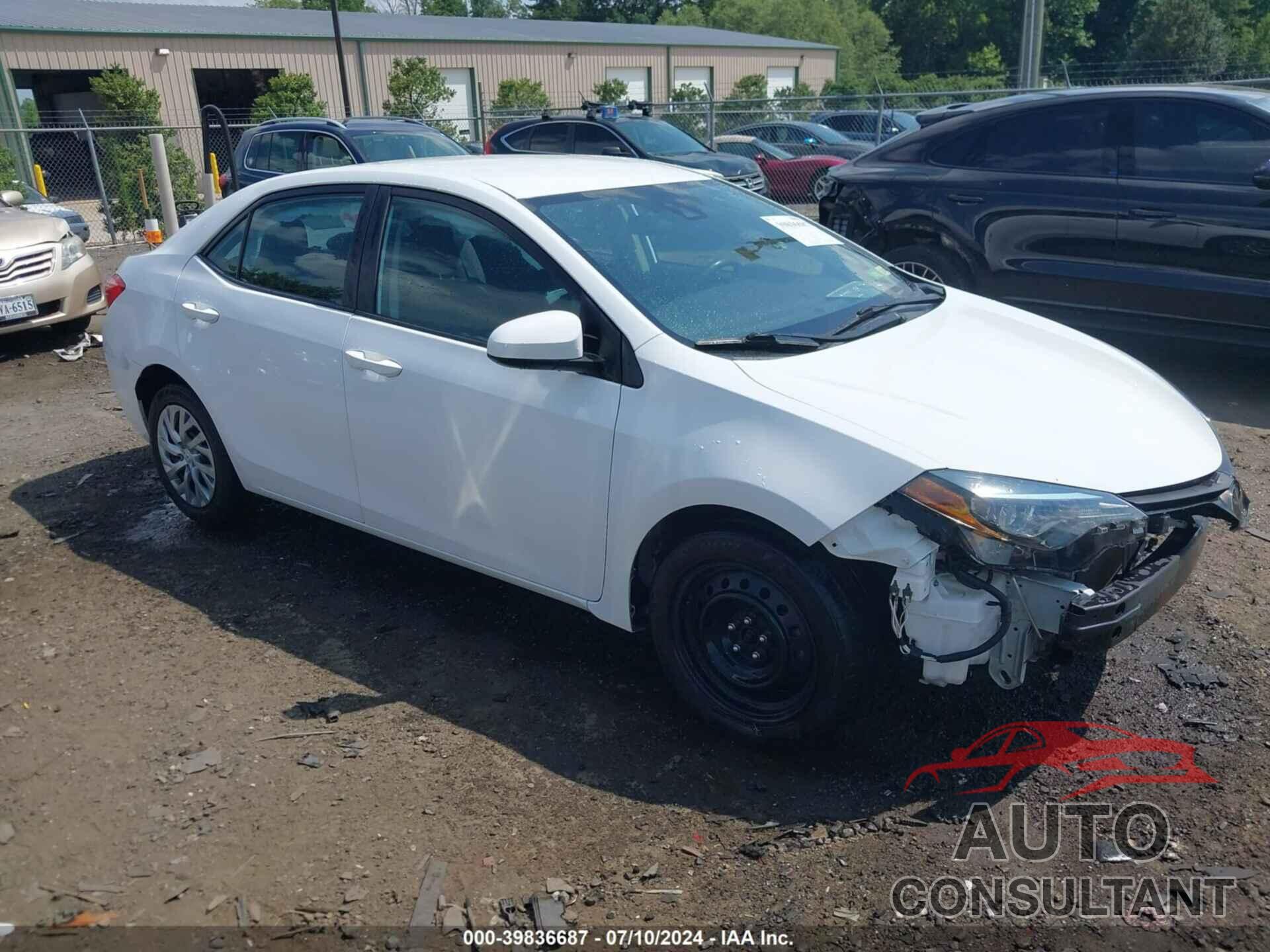 TOYOTA COROLLA 2019 - 2T1BURHEXKC141829