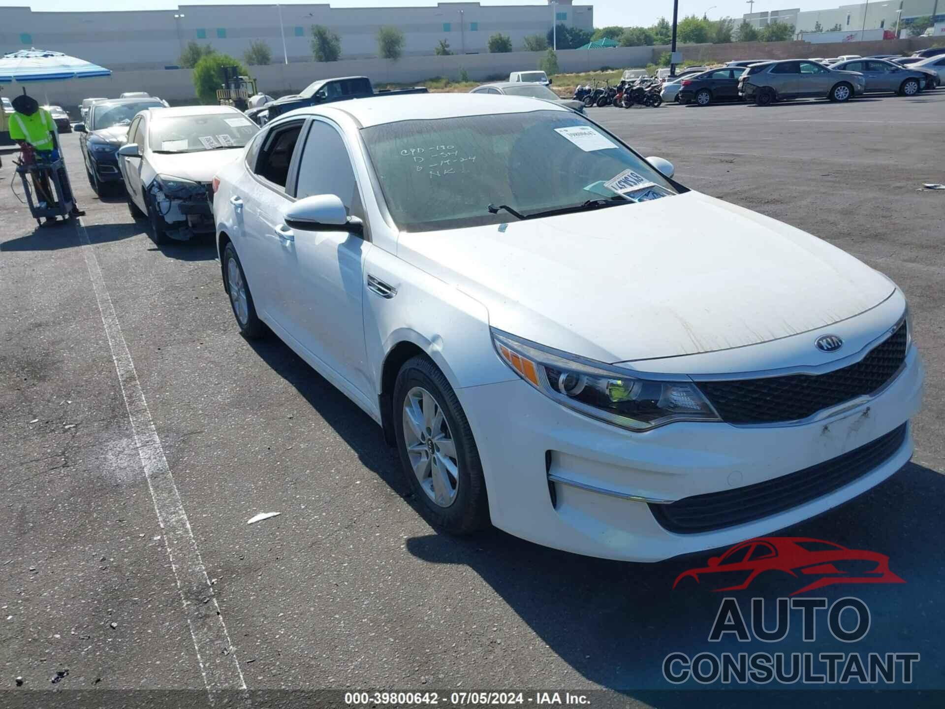KIA OPTIMA 2016 - KNAGT4L32G5095304