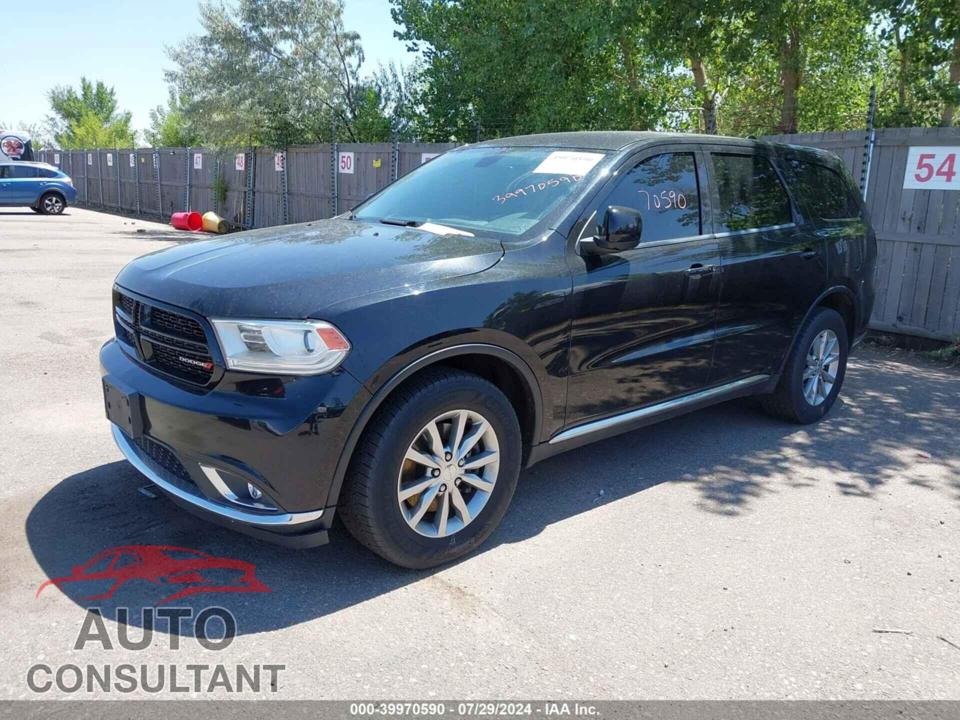 DODGE DURANGO 2018 - 1C4SDJFT7JC409021
