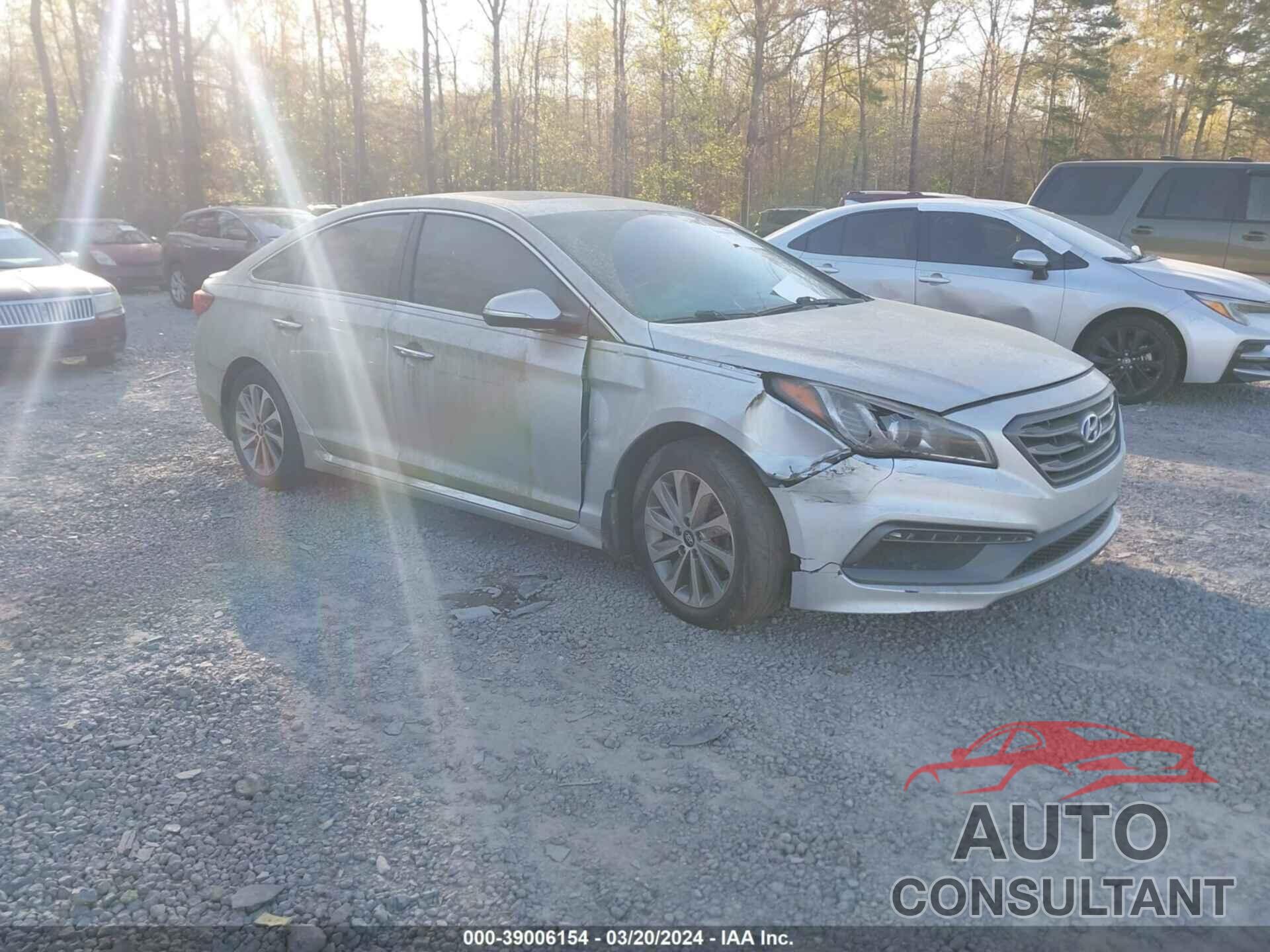 HYUNDAI SONATA 2017 - 5NPE34AF4HH490383