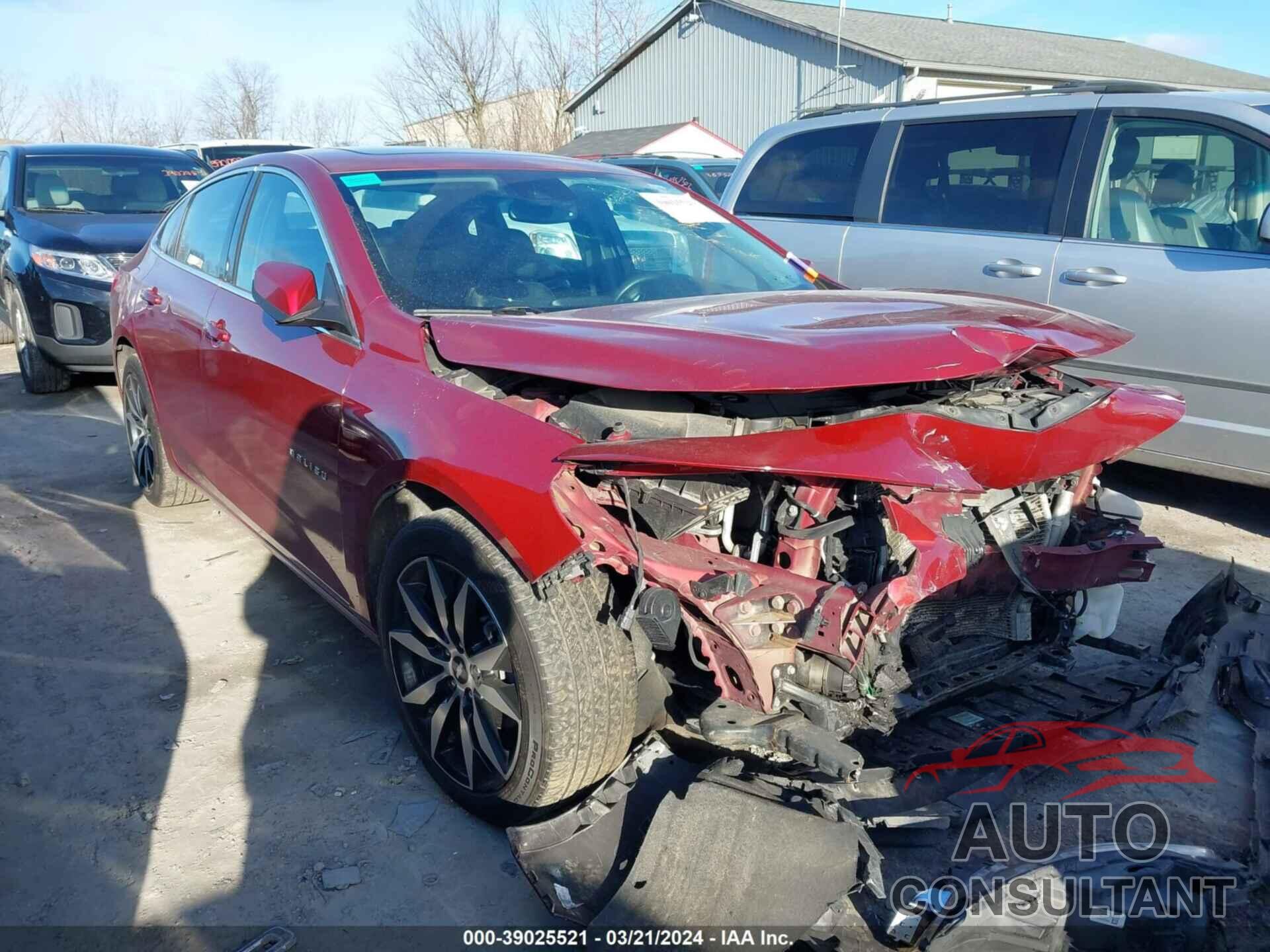 CHEVROLET MALIBU 2017 - 1G1ZE5ST1HF145644