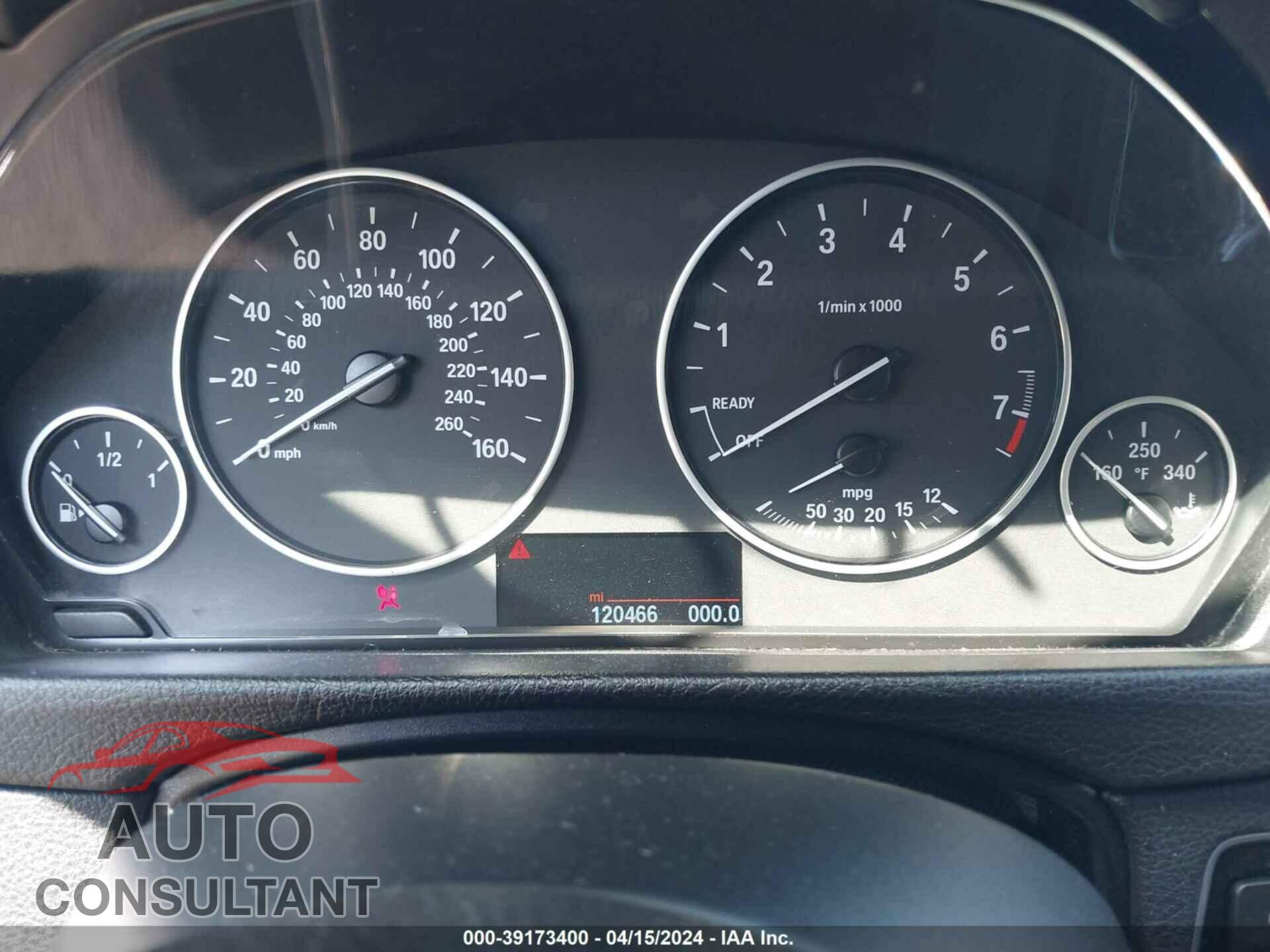 BMW 320 2016 - WBA8E5G59GNU20207