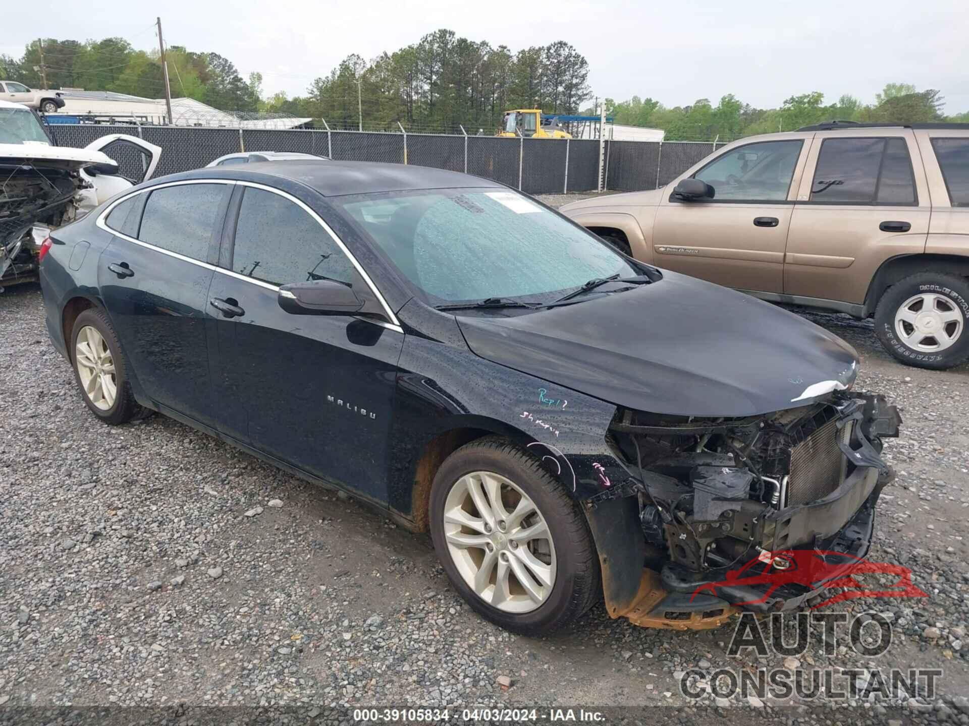 CHEVROLET MALIBU 2017 - 1G1ZE5STXHF256368