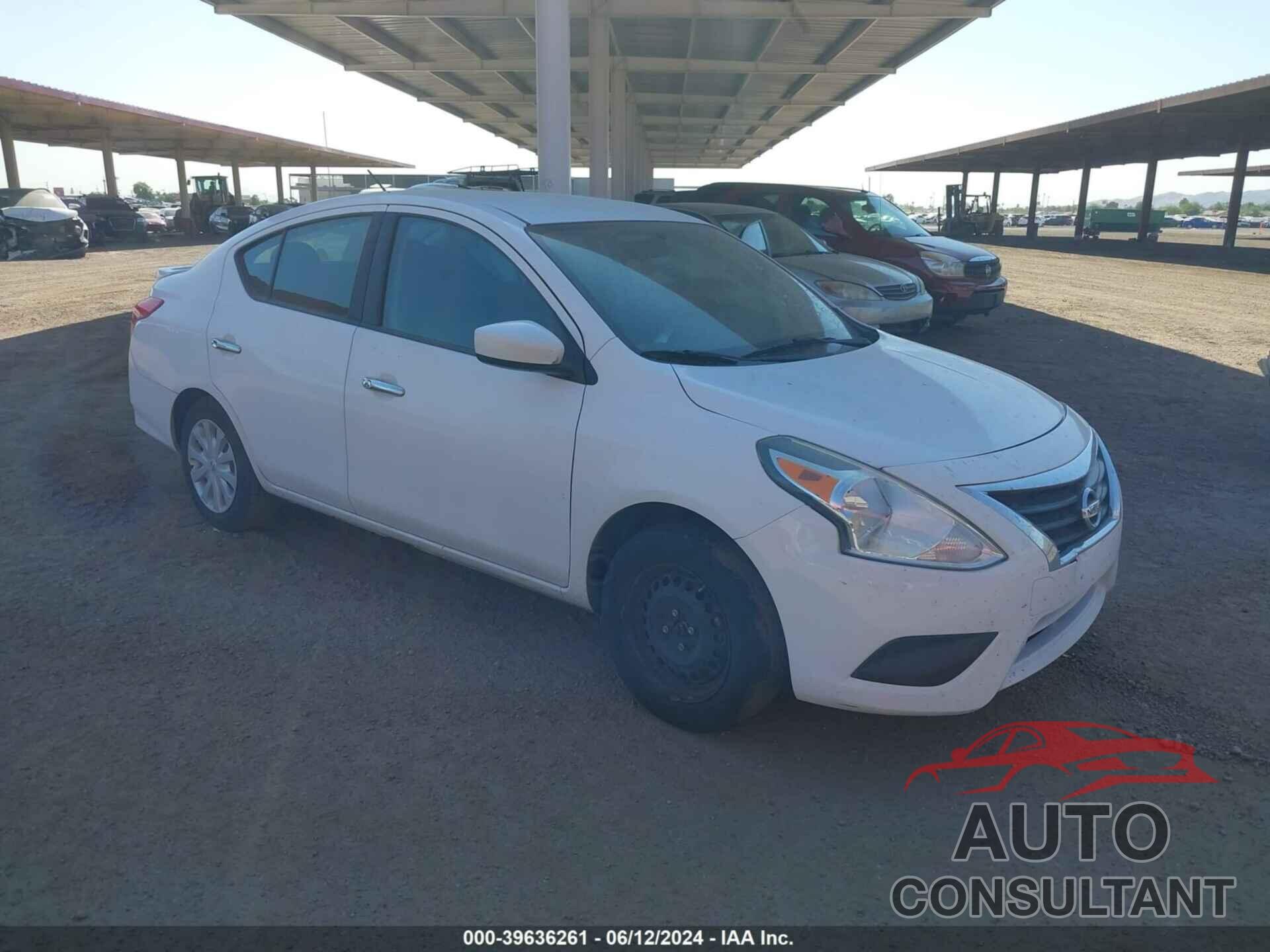 NISSAN VERSA 2016 - 3N1CN7AP1GL877986