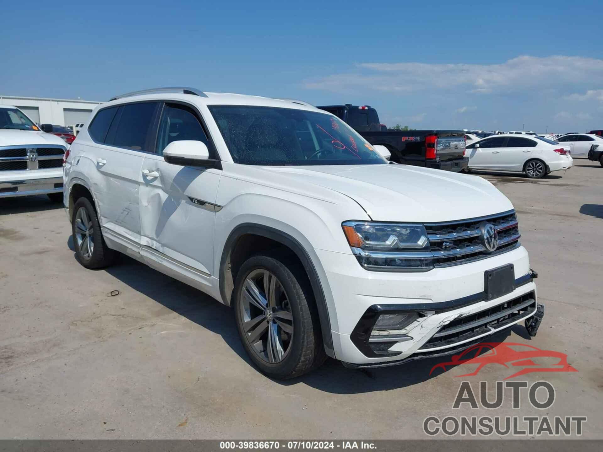 VOLKSWAGEN ATLAS 2019 - 1V2YR2CA2KC613598