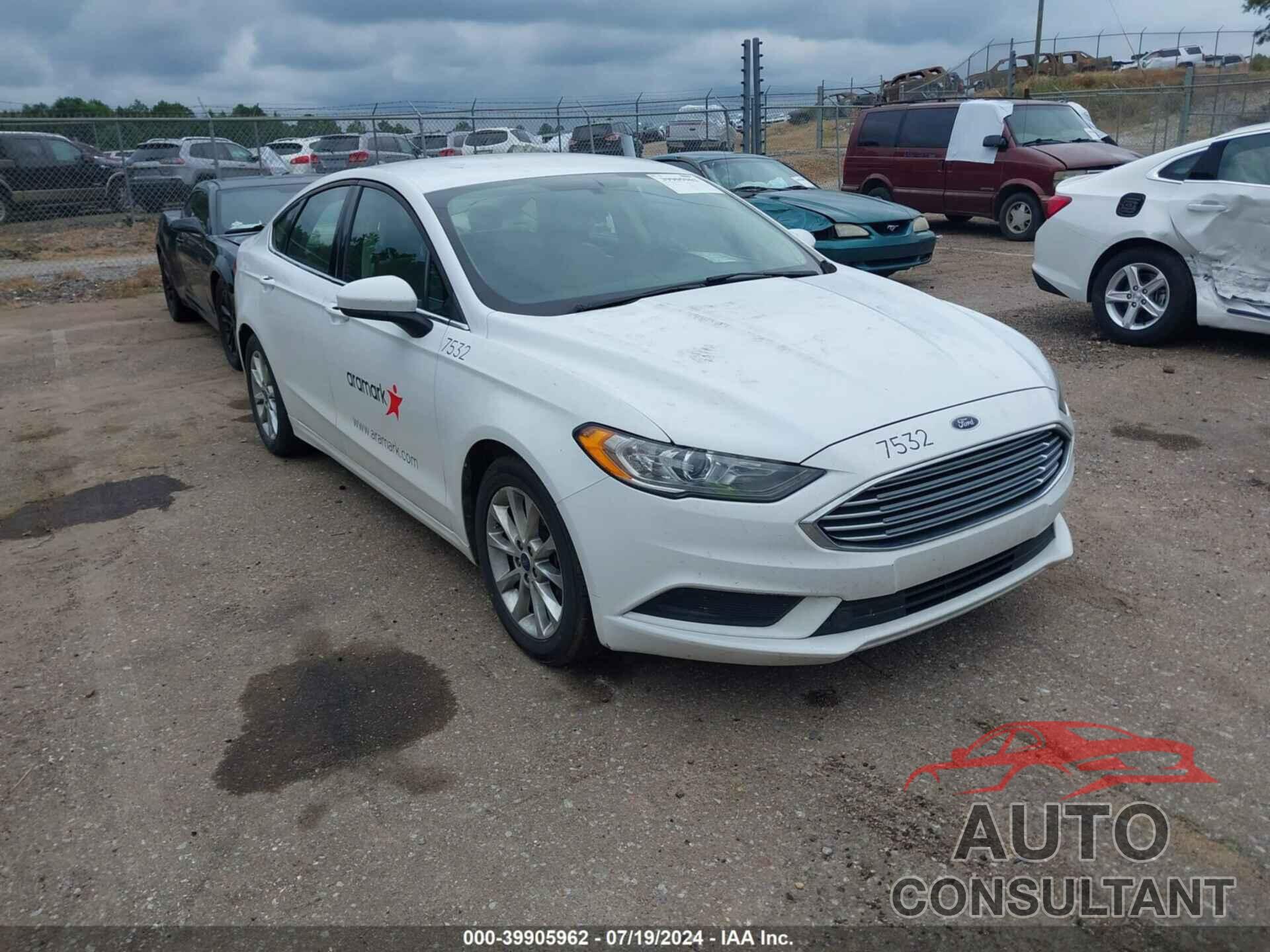 FORD FUSION 2017 - 3FA6P0HD1HR307532