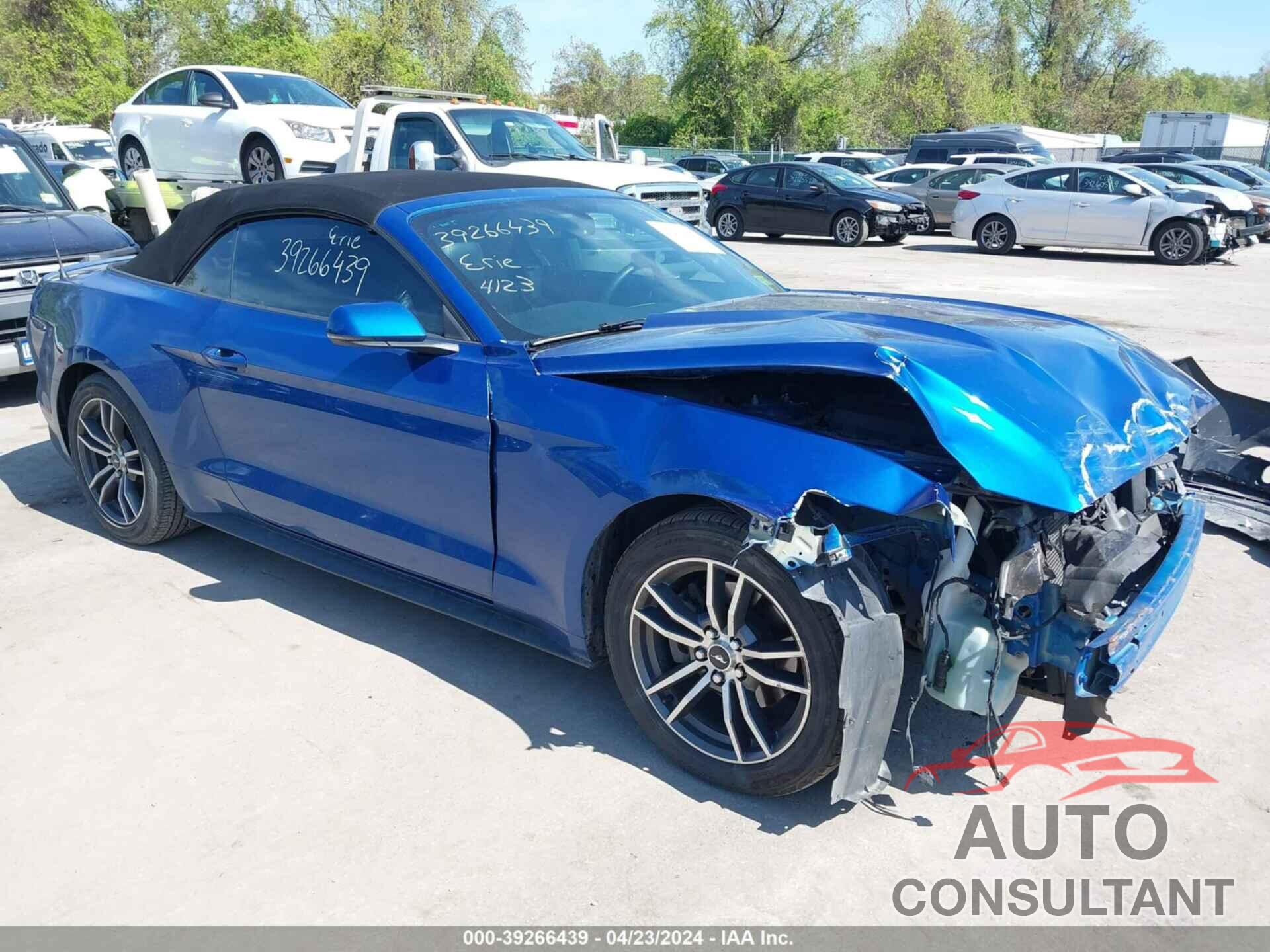 FORD MUSTANG 2017 - 1FATP8UH0H5267280