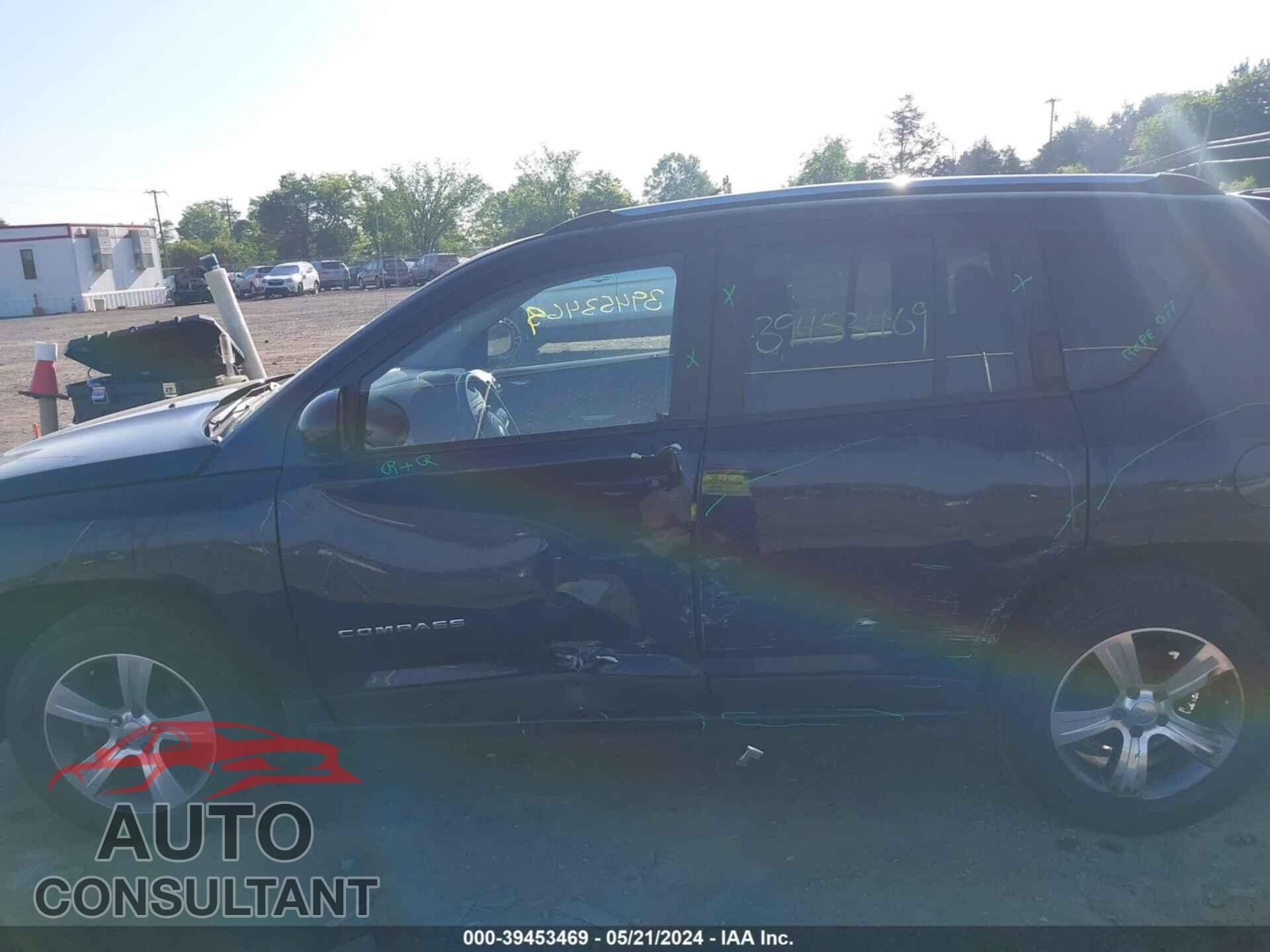 JEEP COMPASS 2017 - 1C4NJDEB9HD107976
