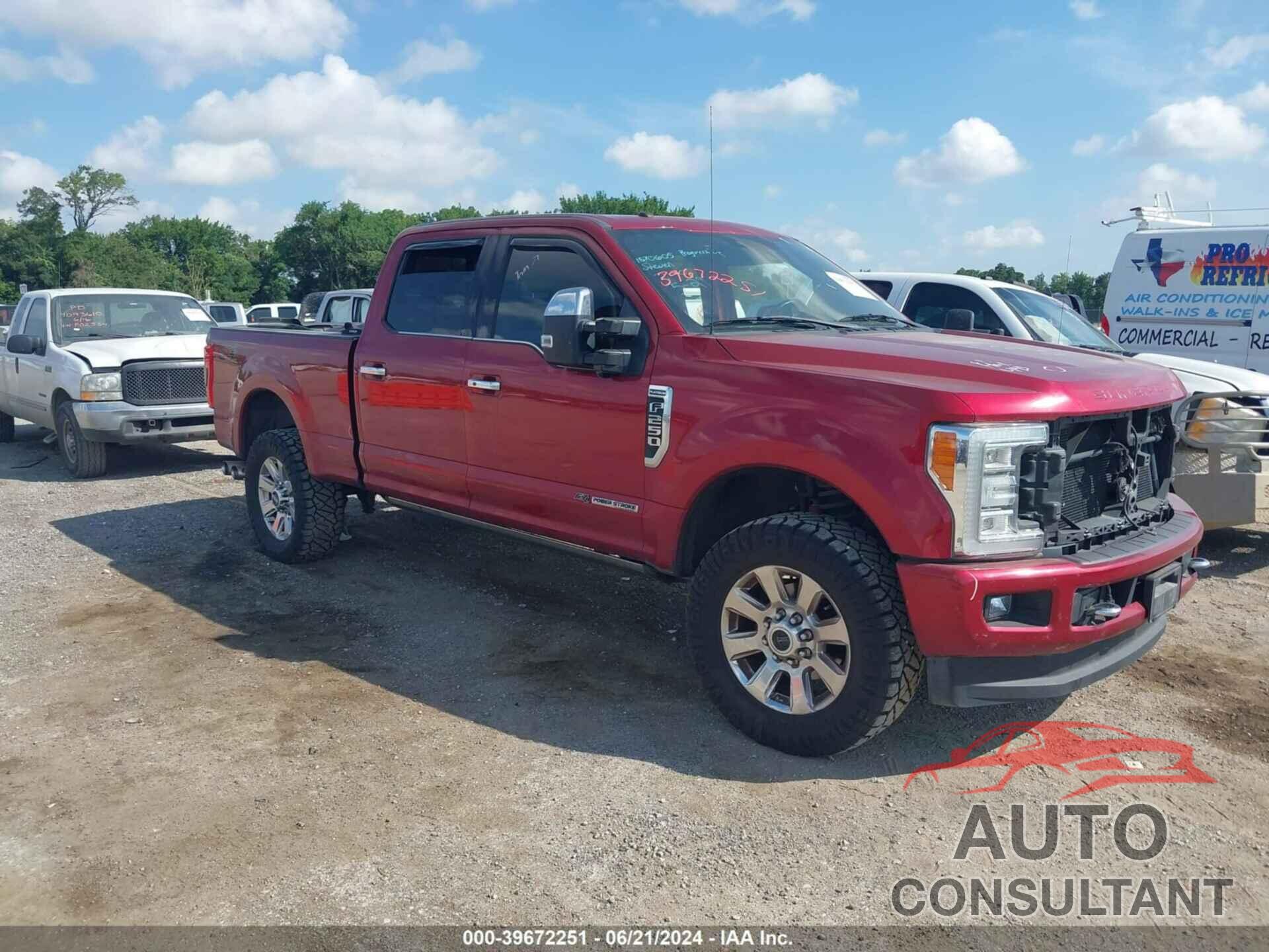 FORD F-250 2017 - 1FT7W2BT5HEC37565