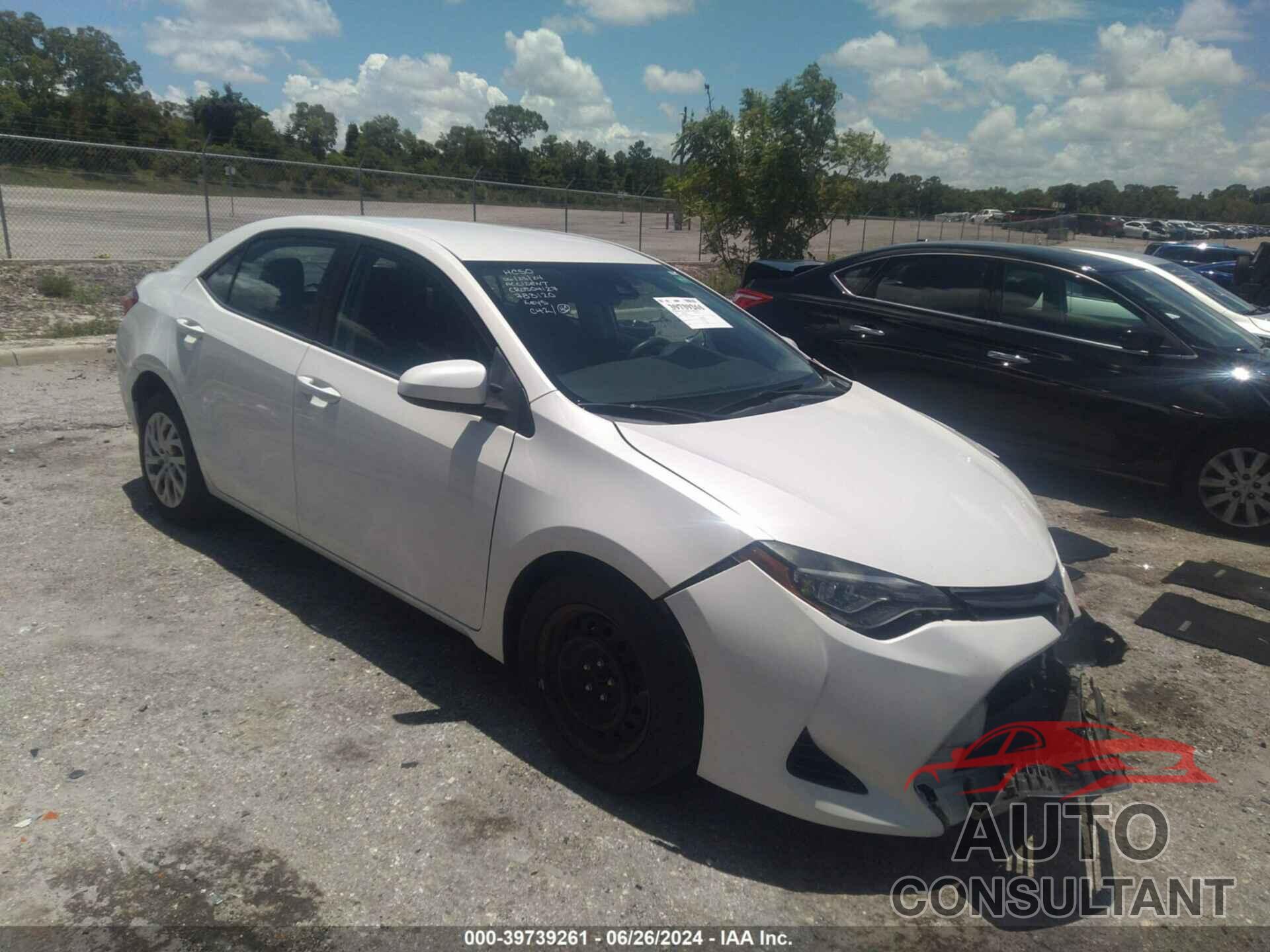 TOYOTA COROLLA 2018 - 5YFBURHE9JP783120