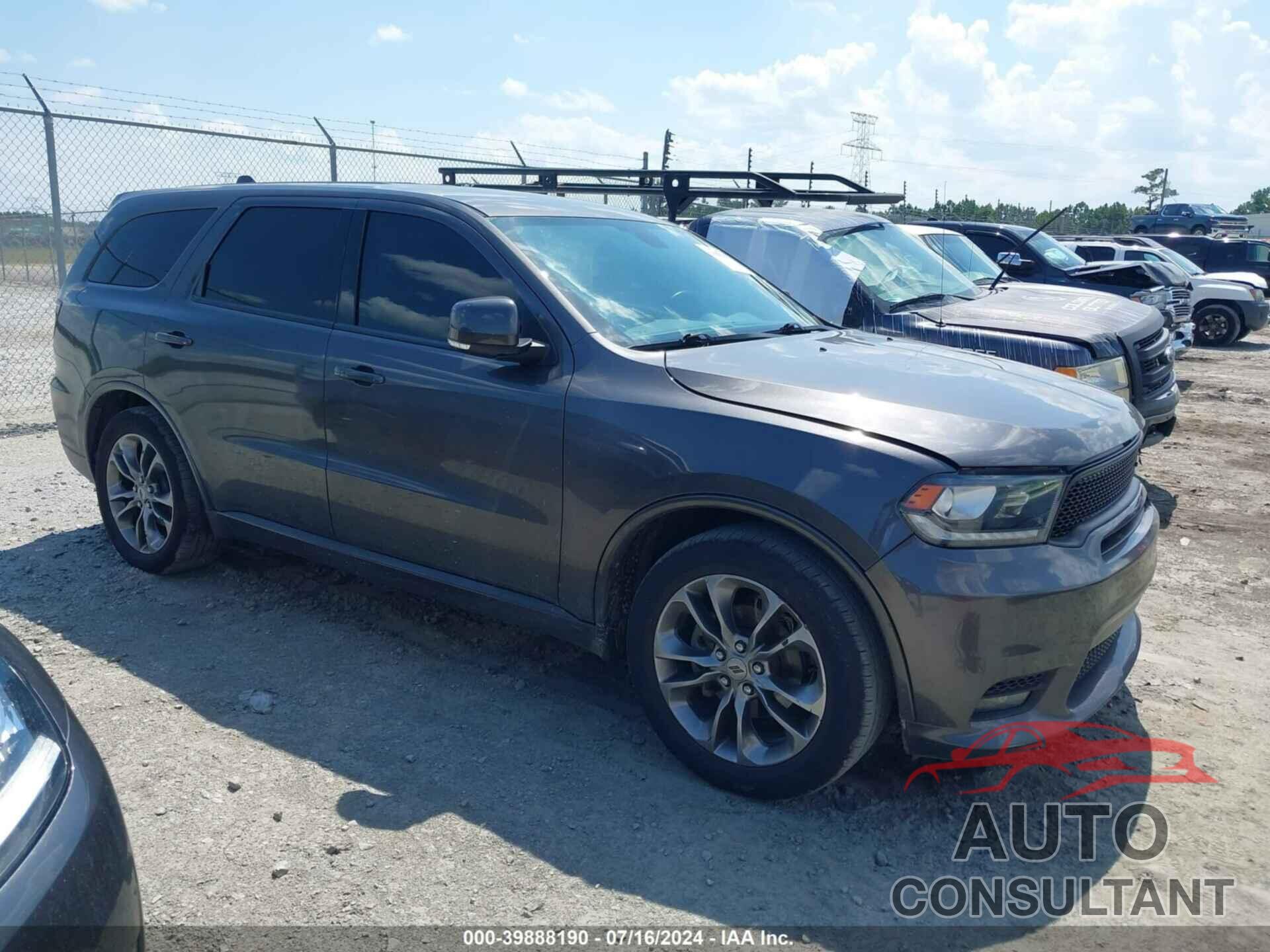DODGE DURANGO 2019 - 1C4RDHDGXKC650487