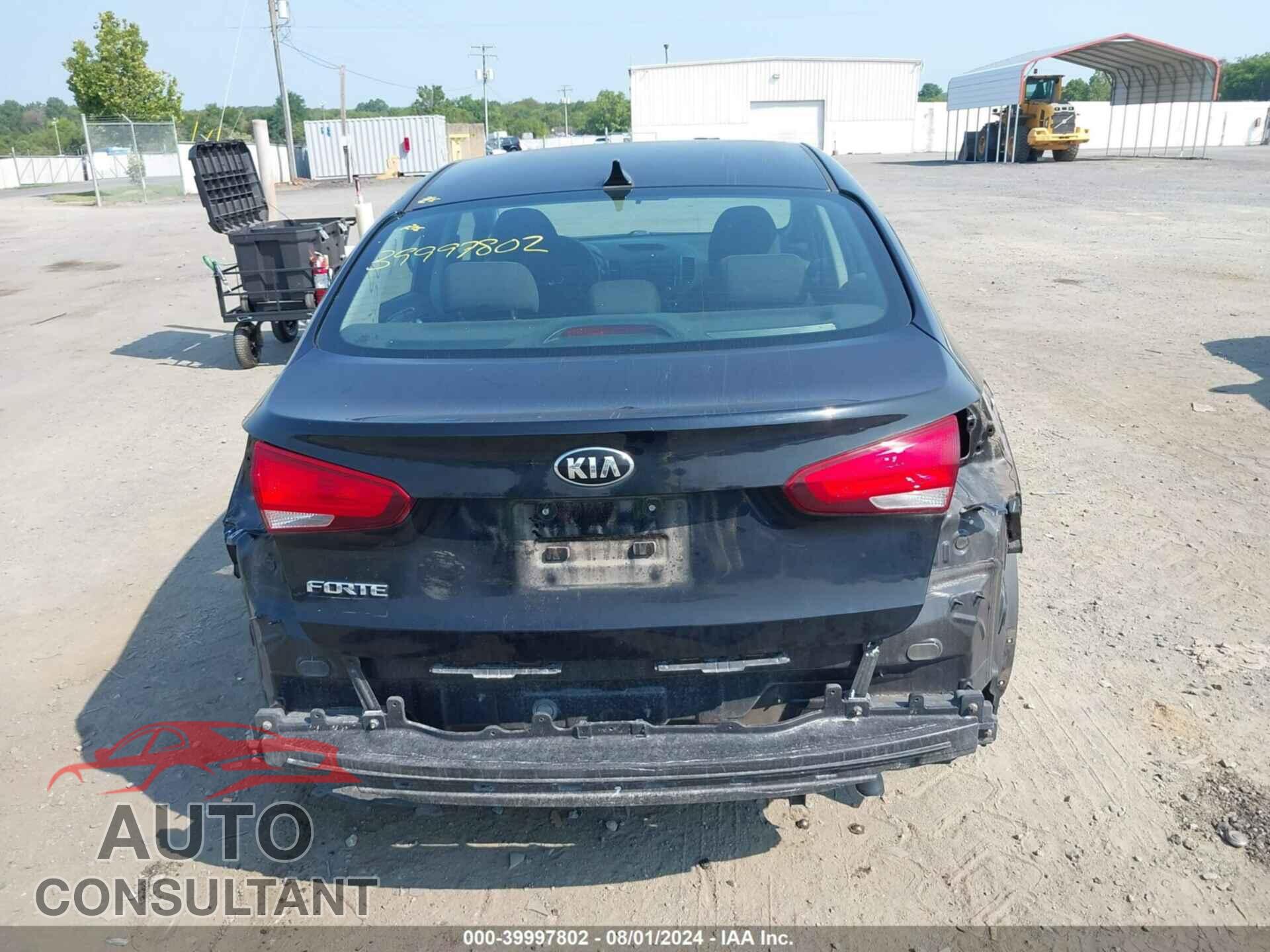 KIA FORTE 2017 - 3KPFK4A78HE091383
