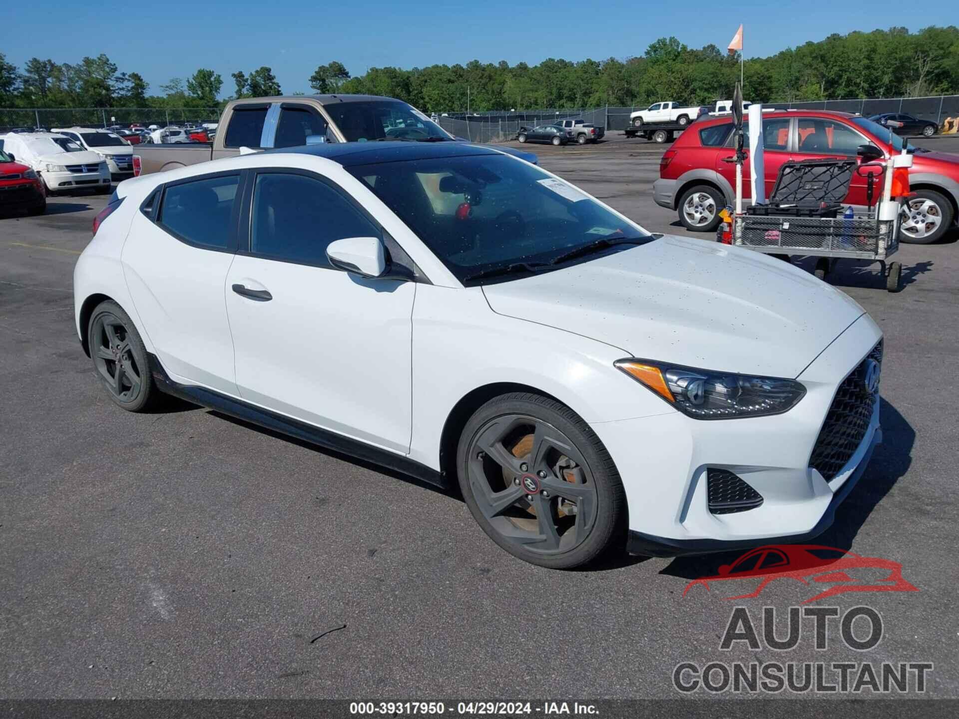 HYUNDAI VELOSTER 2020 - KMHTH6AB1LU023627