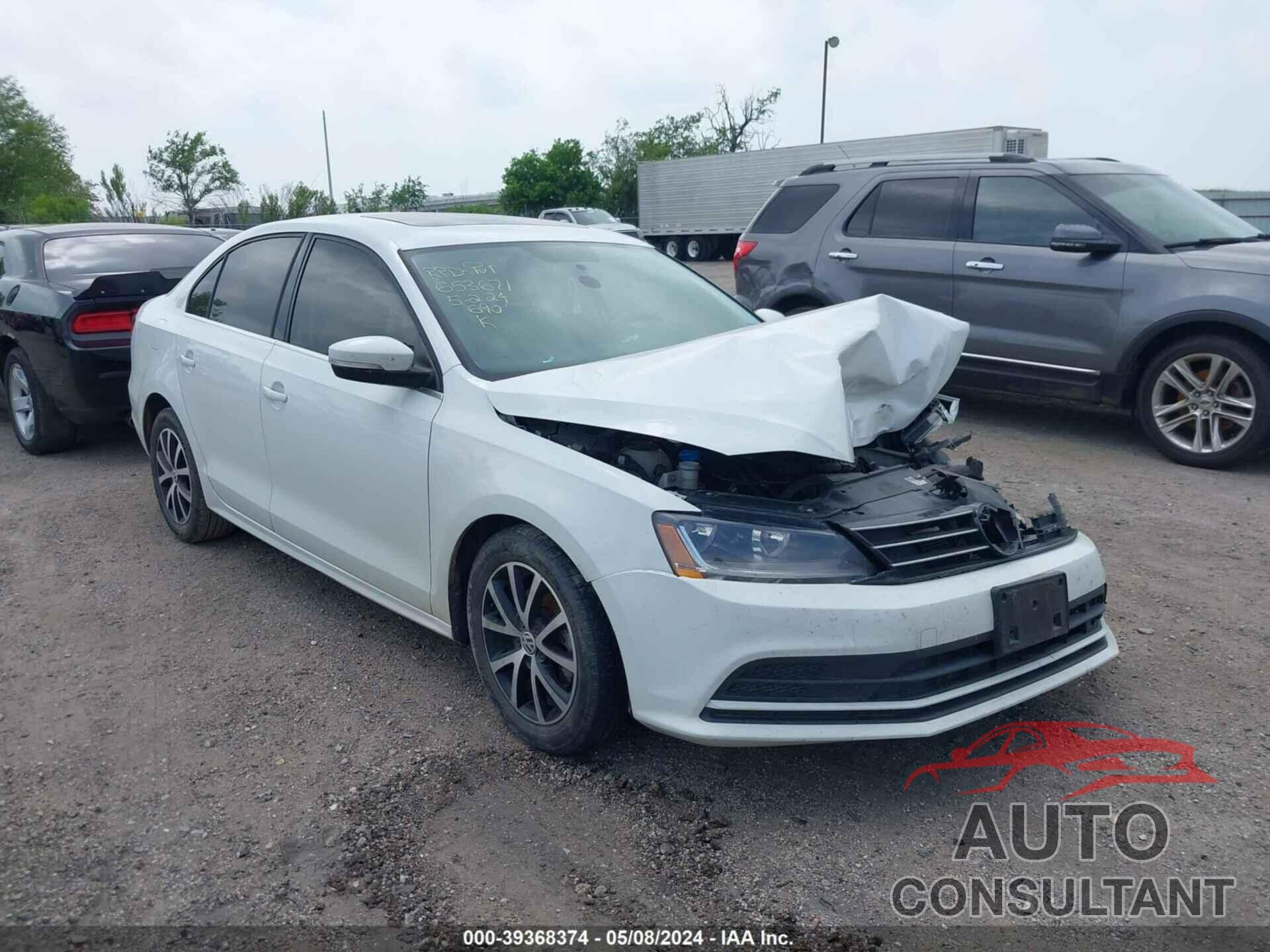 VOLKSWAGEN JETTA 2017 - 3VWDB7AJ0HM358717