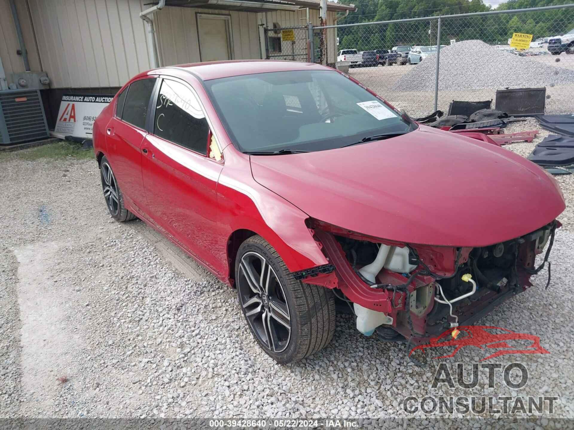 HONDA ACCORD 2017 - 1HGCR2F5XHA048842